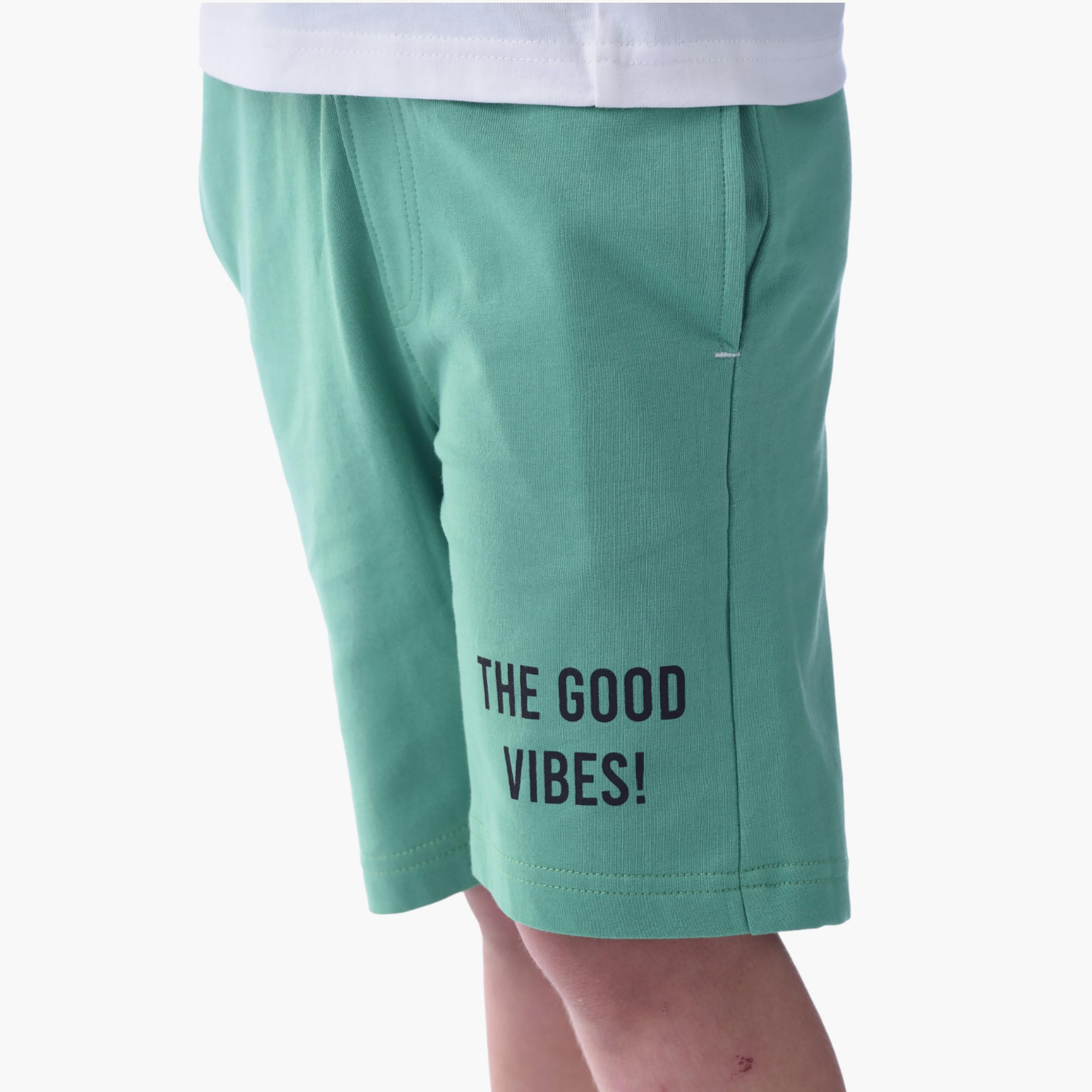 Victor and Jane 2-Piece Printed 100% Cotton T-Shirt & Shorts Set-boys-clothing-setsandcoords-image-3