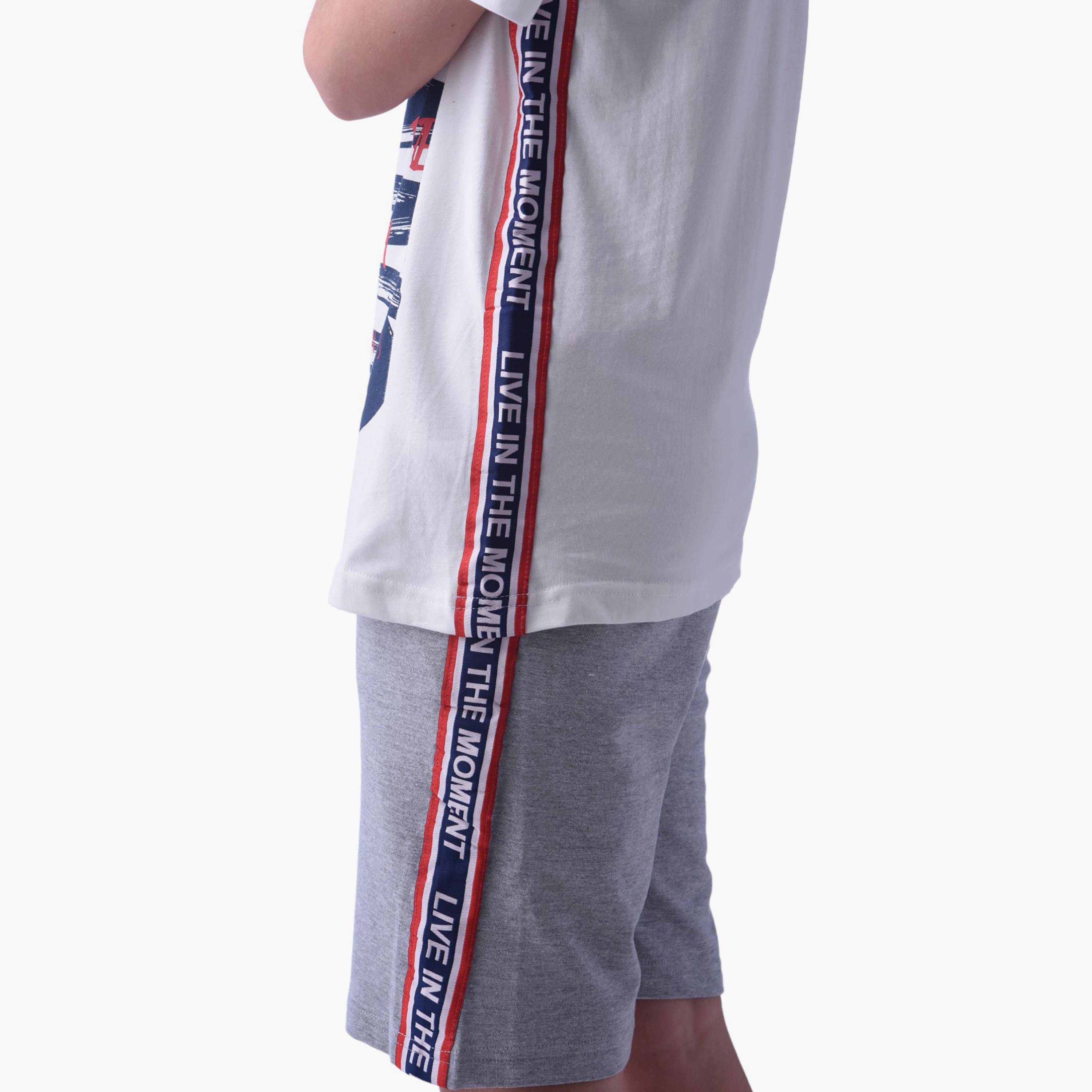 Victor and Jane Printed Short Sleeves T-Shirt & Shorts Set-boys-clothing-setsandcoords-image-5