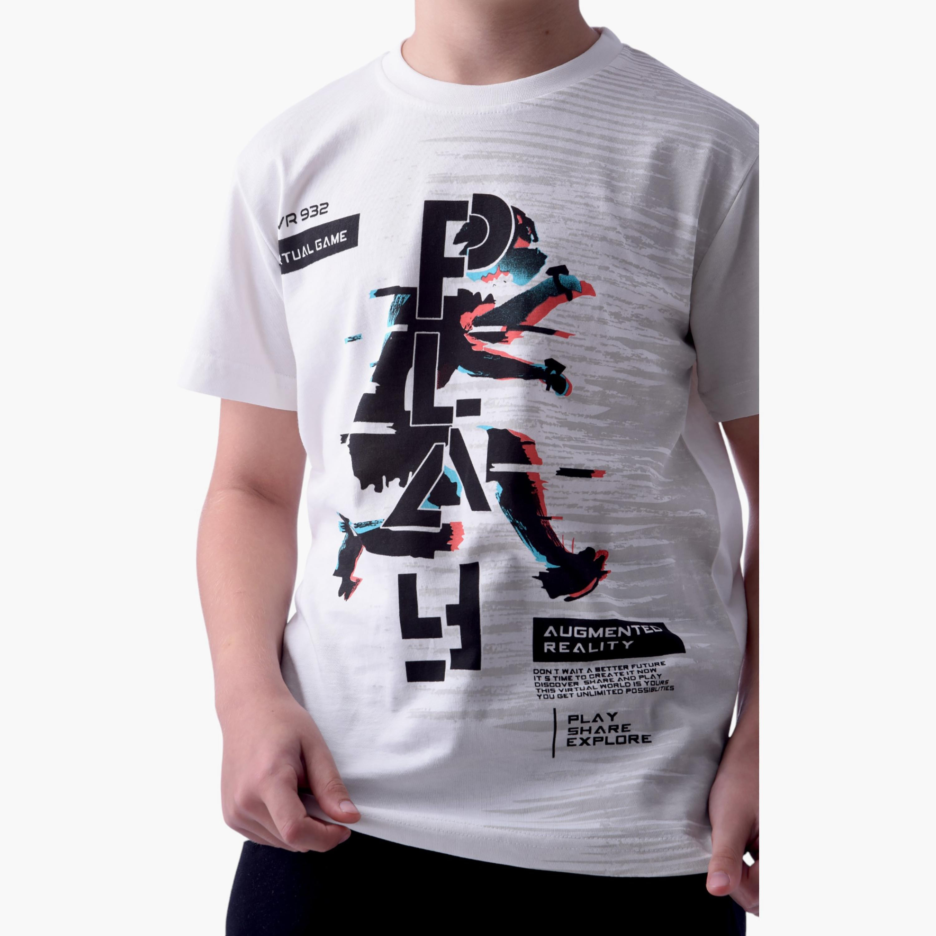 Victor and Jane Underwater Printed Short Sleeves T-Shirt & Shorts Set-boys-clothing-setsandcoords-image-4