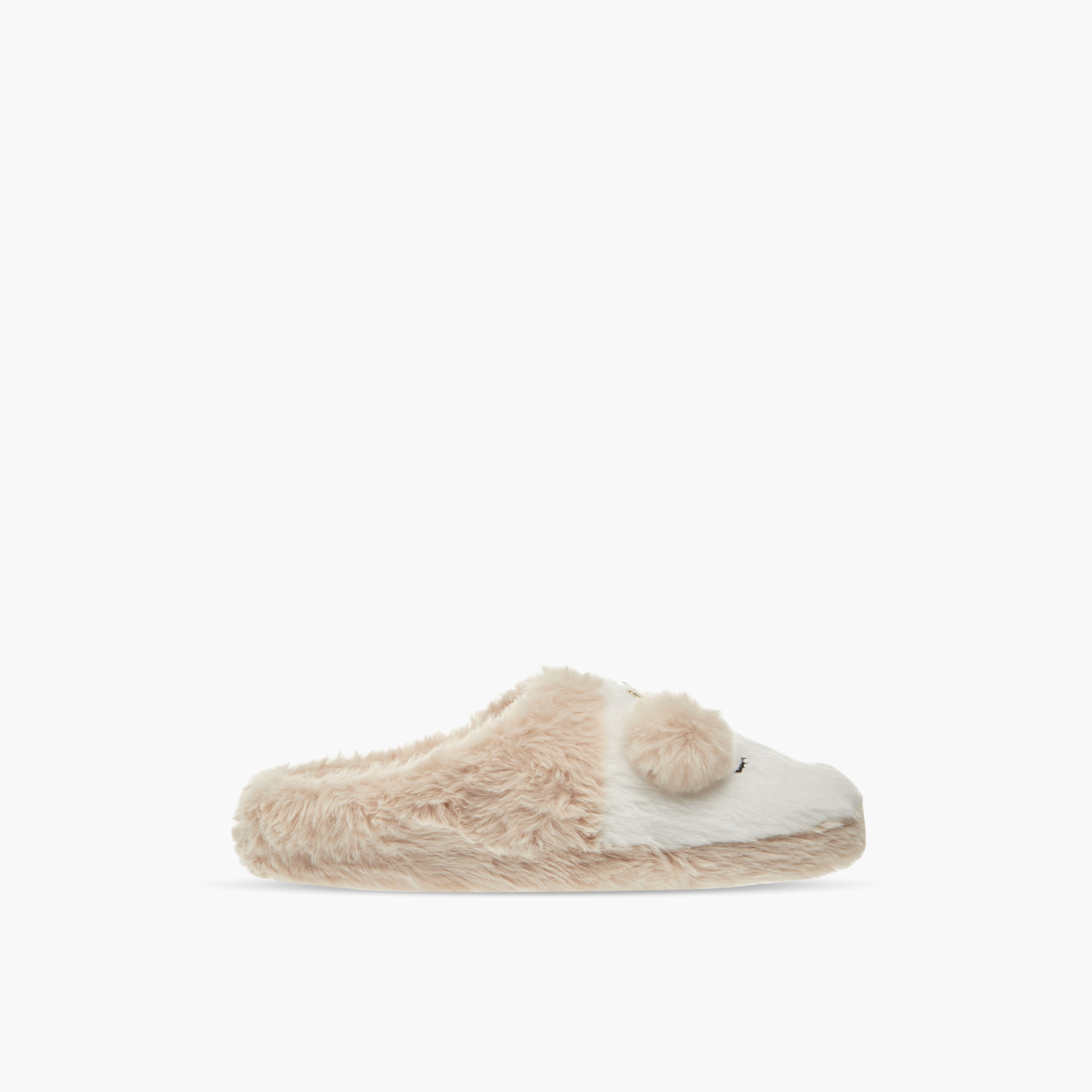 حذاء ميول سهل الارتداء بتزيينات دب لغرفة النوم من لي كونفورت-women-shoes-bedroomslippers-image-2