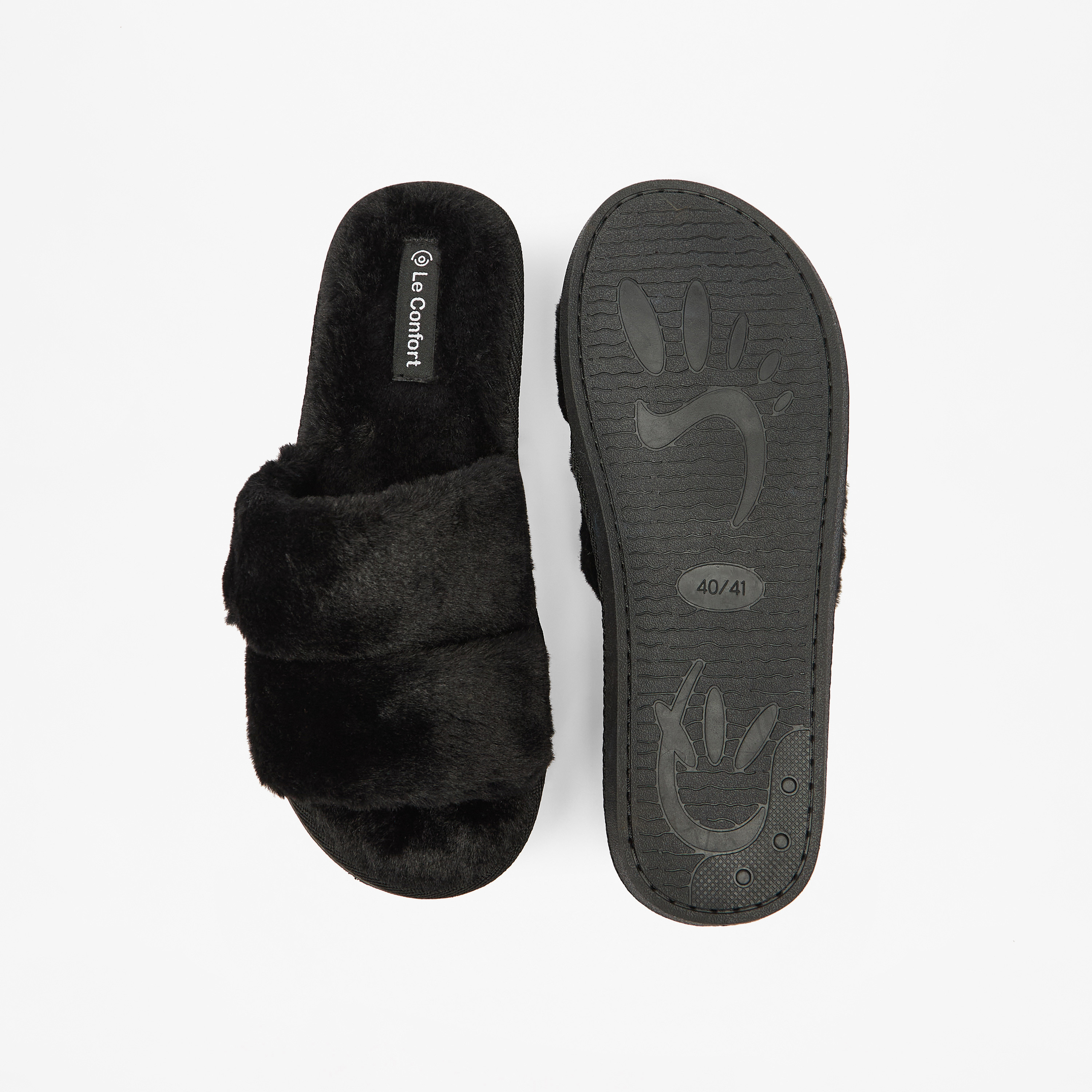 Le Confort Textured Bedroom Slides-women-shoes-bedroomslippers-image-5