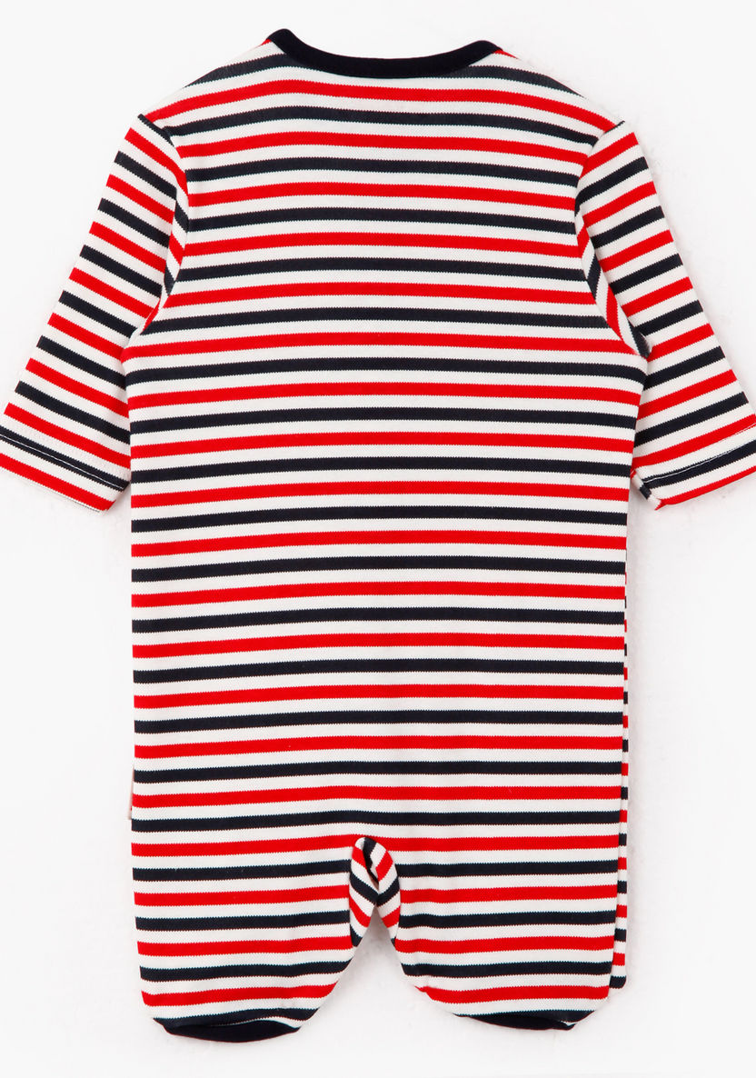 Juniors Striped Sleepsuit-Nightwear-image-3