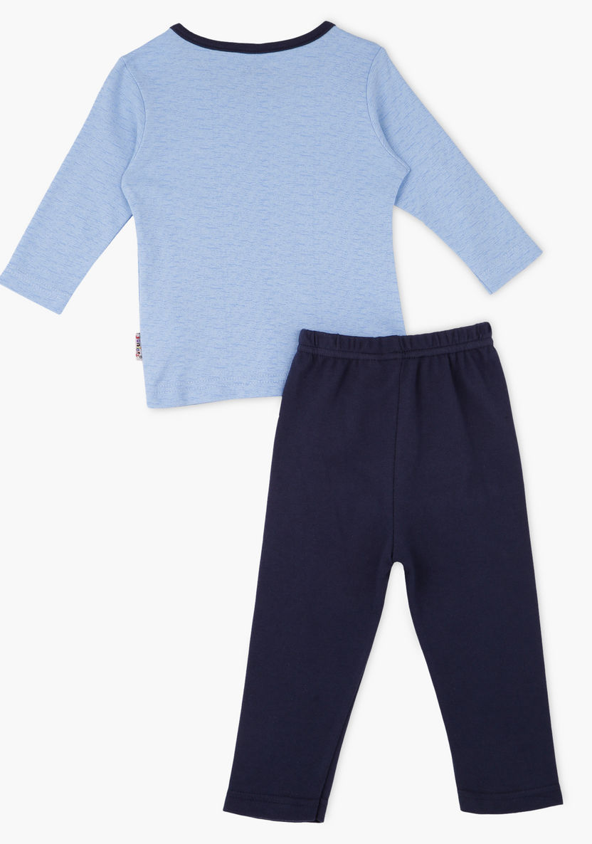 Juniors T-shirt and Pyjama Set-Nightwear-image-1