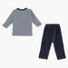 Juniors Embroidered T-shirt and Pyjama Set-Pyjama Sets-thumbnail-1