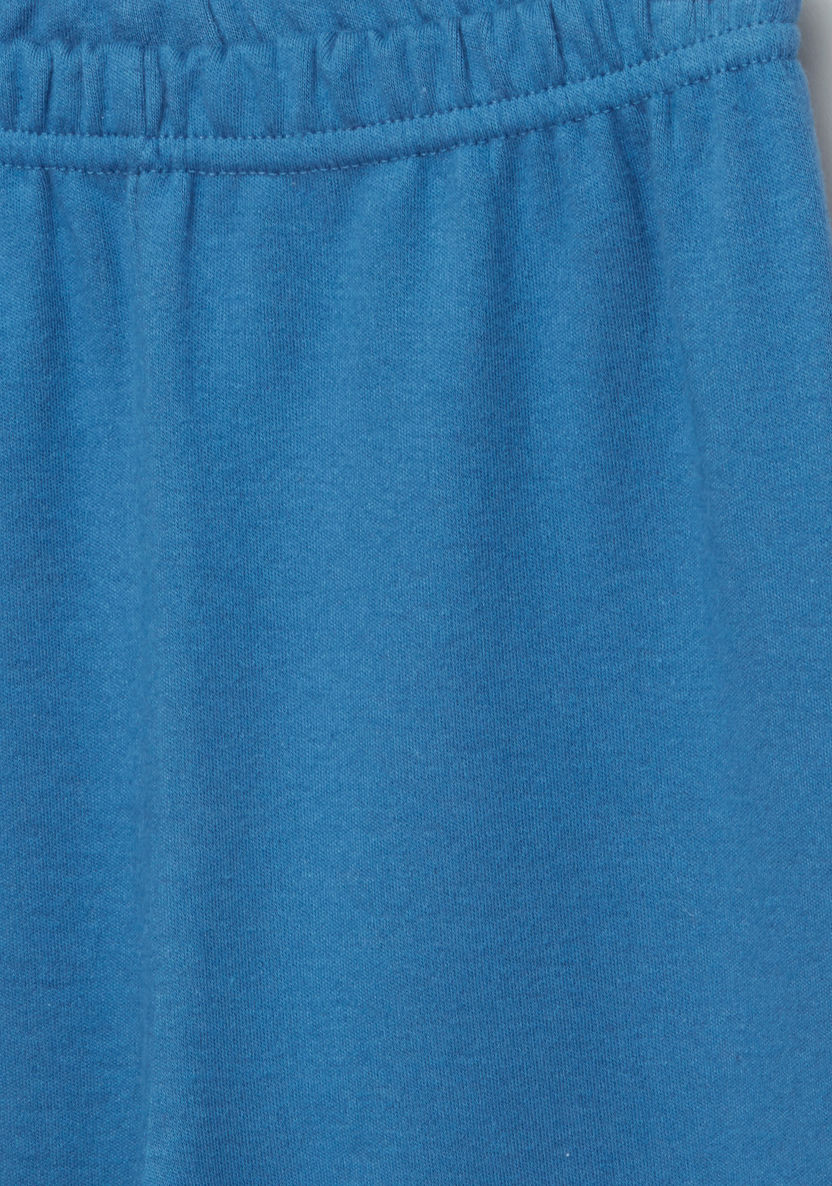 Juniors Printed Long Sleeves T-shirt and Pyjama Set-Pyjama Sets-image-5