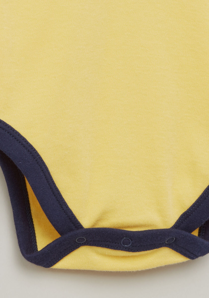 Juniors Printed Sleeveless Bodysuit - Set of 3-Bodysuits-image-2