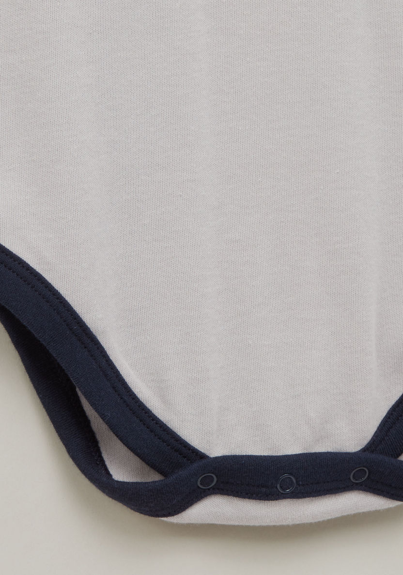 Juniors Printed Sleeveless Bodysuit with Scoop Neck - Set of 3-Bodysuits-image-2