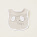 Juniors Elephant Embroidered Bib with Press Button Closure-Bibs and Burp Cloths-thumbnail-0