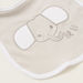Juniors Elephant Embroidered Bib with Press Button Closure-Bibs and Burp Cloths-thumbnail-1