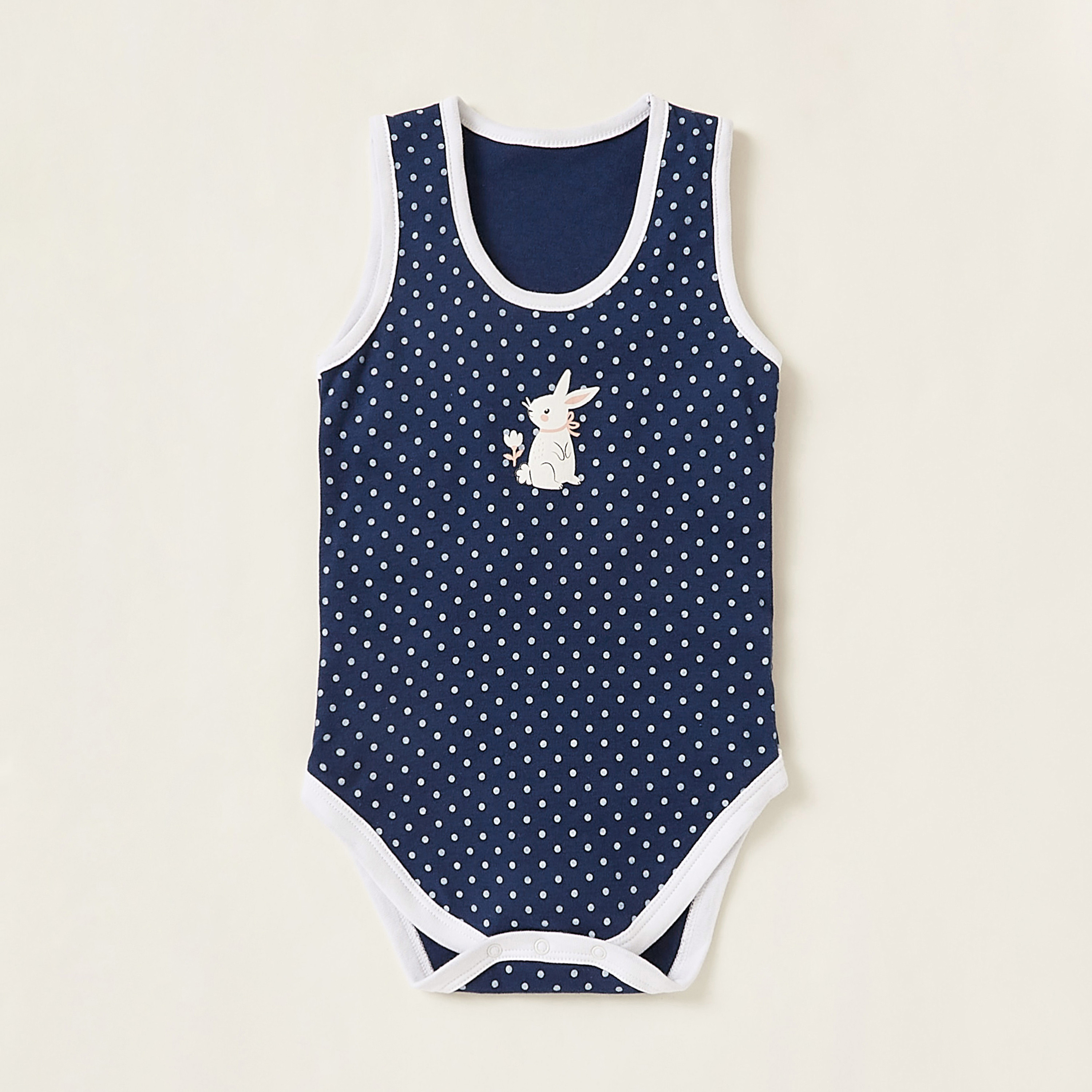 Juniors Print Sleeveless Round Neck Bodysuit - Set of 3-baby-boys-clothing-multipacks-image-4