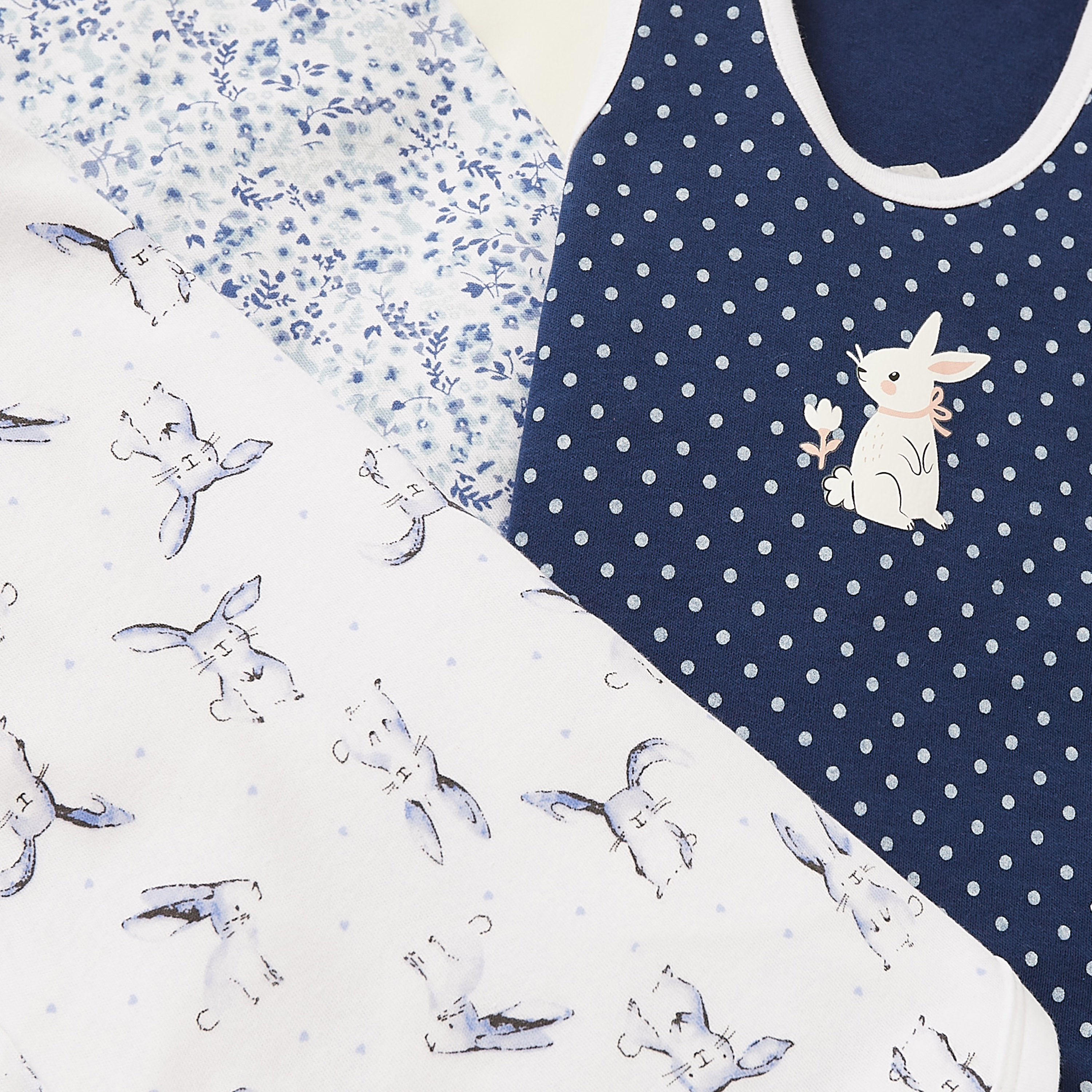 Juniors Print Sleeveless Round Neck Bodysuit - Set of 3-baby-boys-clothing-multipacks-image-5
