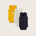 Juniors 3-Piece Printed Sleeveless Bodysuit Set-Bodysuits-thumbnail-0