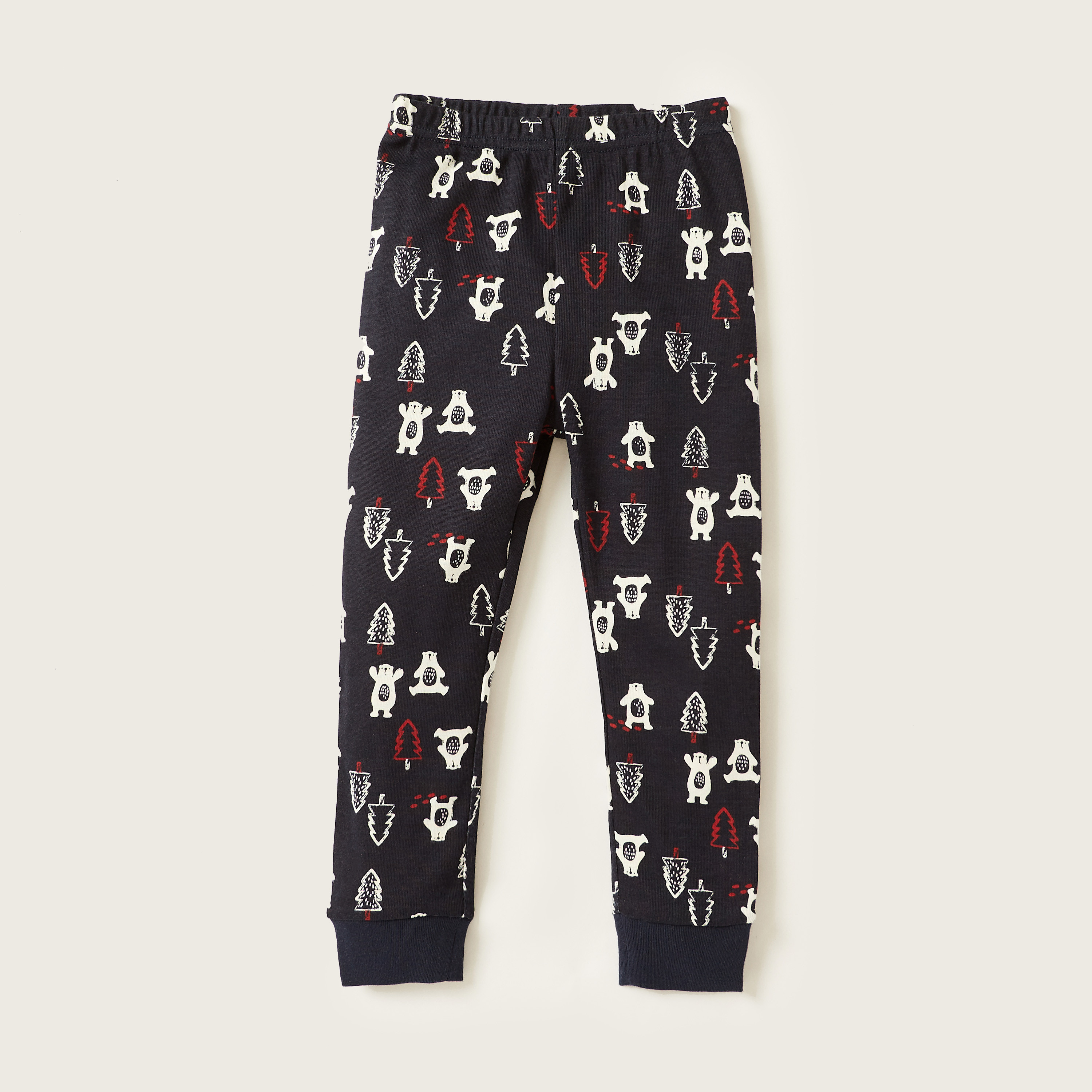 Juniors Graphic Print T-shirt and All-Over Printed Pyjamas Set-baby-boys-clothing-nightwear-pyjamasets-image-3