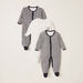Juniors Printed Closed Feet Sleepsuit with Long Sleeves - Set of 3-Multipacks-thumbnail-0