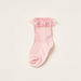 Juniors Solid Socks with Frill Detail-Socks-thumbnail-0