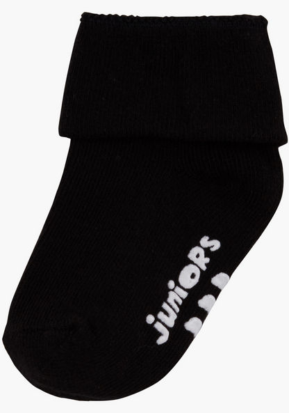 Juniors Socks with Rolled Cuffs-Socks-image-0