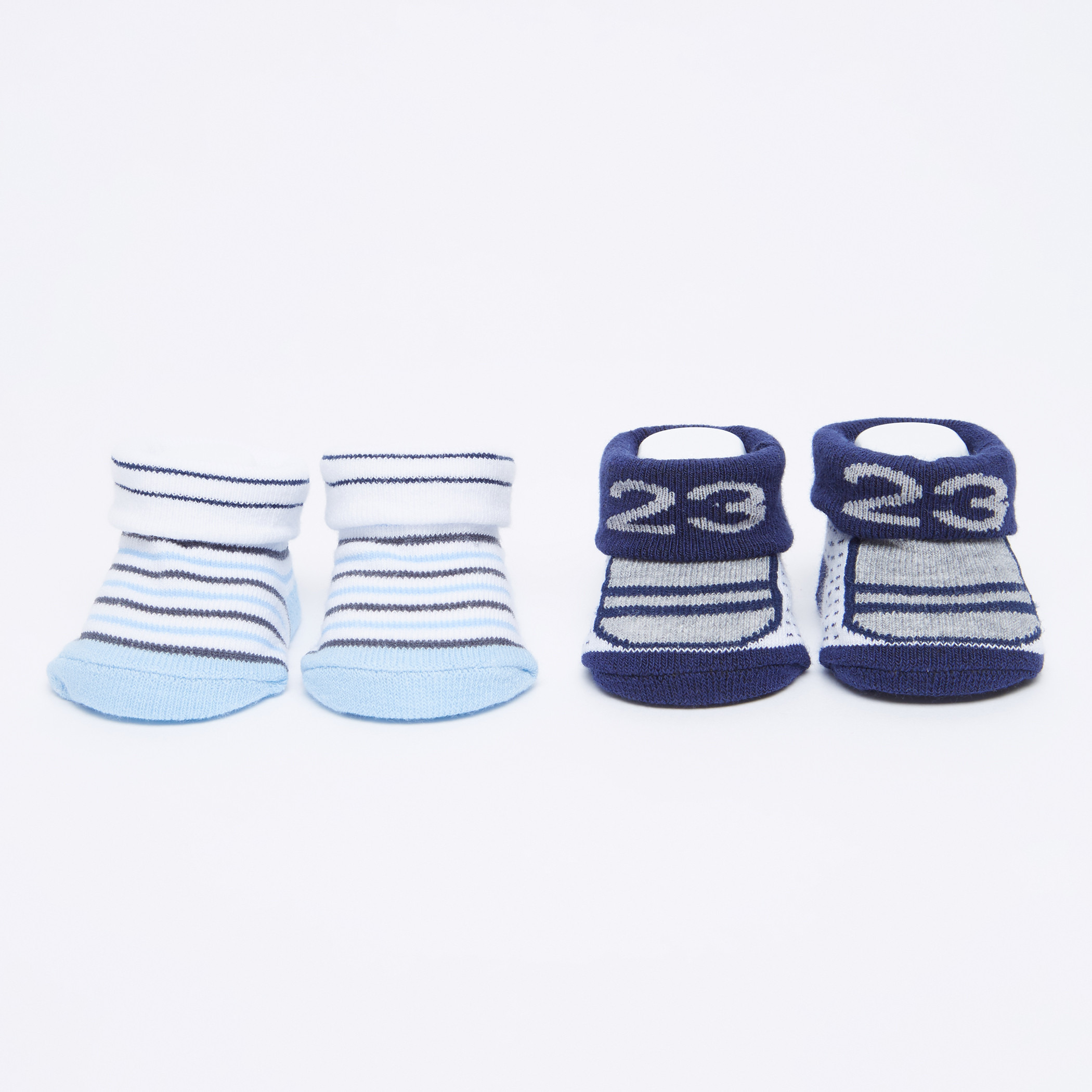 Juniors Assorted Booties - Set of 2-baby-boys-shoes-booties-image-1