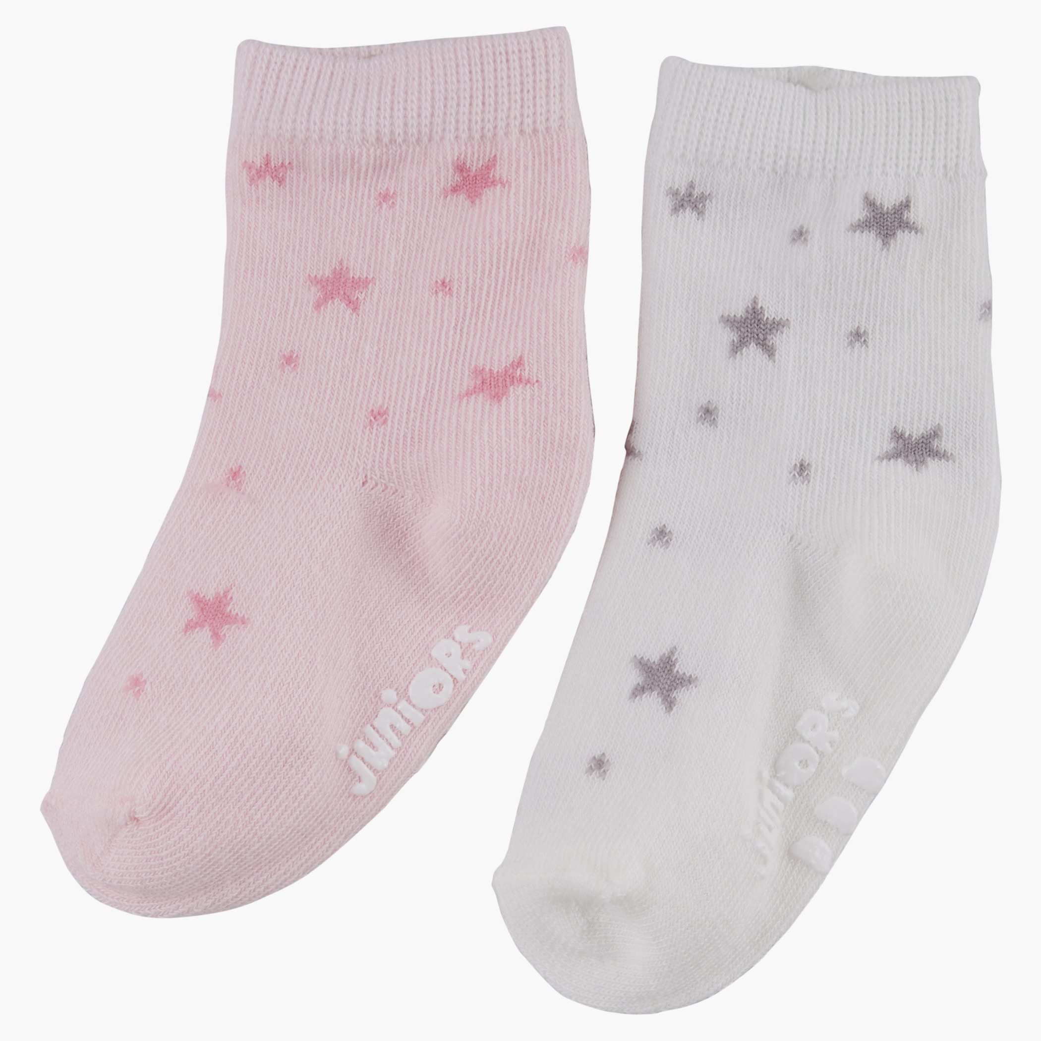 جوارب بطبعات من جونيورز - طقم من 2-baby-girls-accessories-socks-image-1