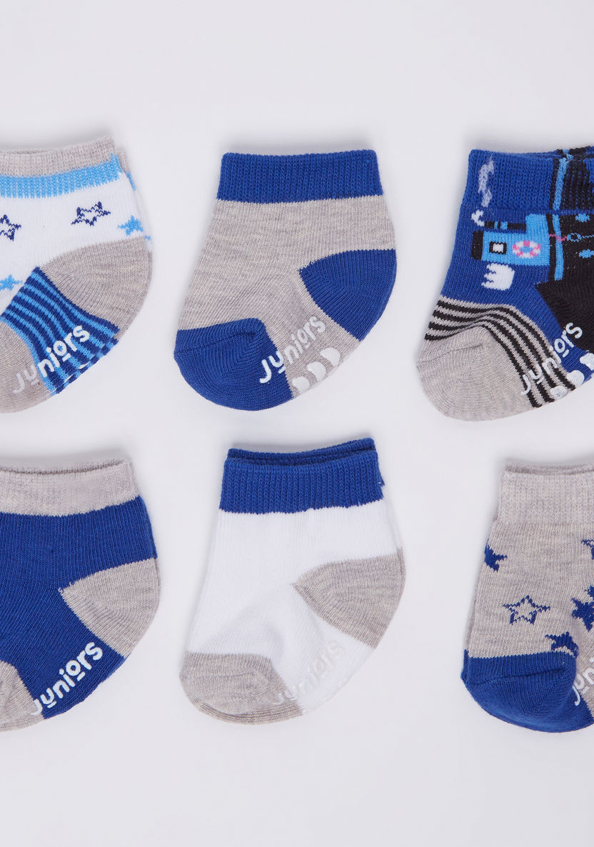 Juniors Assorted Socks - Set of 6-Multipacks-image-0