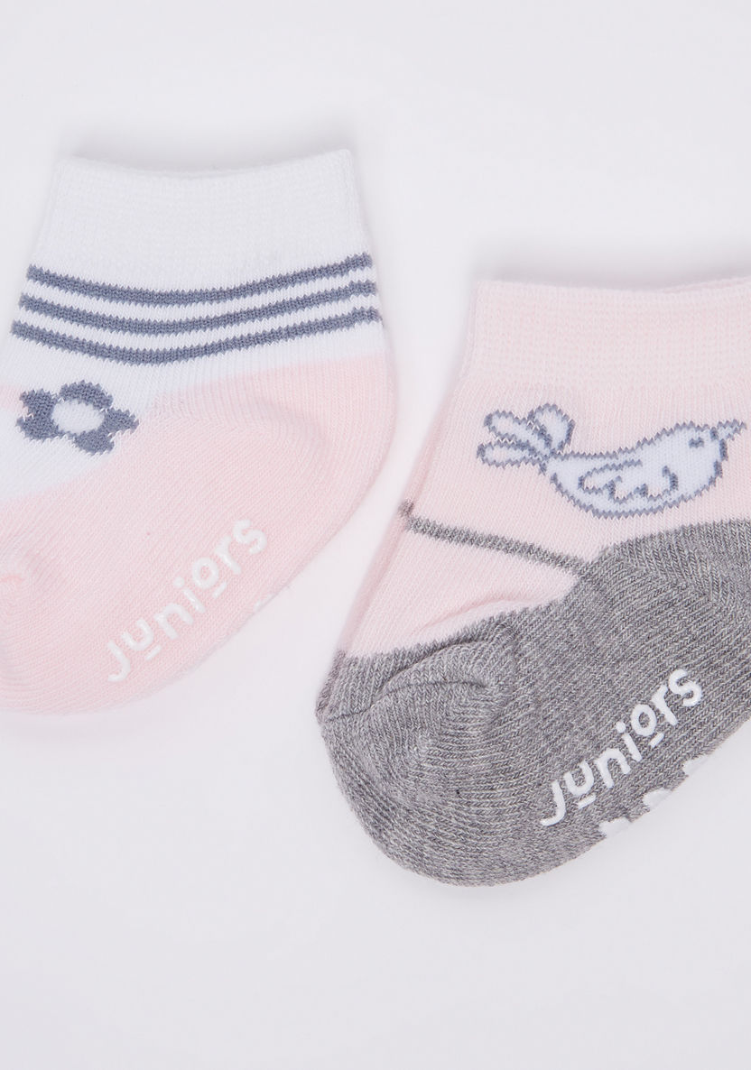 Juniors Printed Socks - Set of 2-Socks-image-0