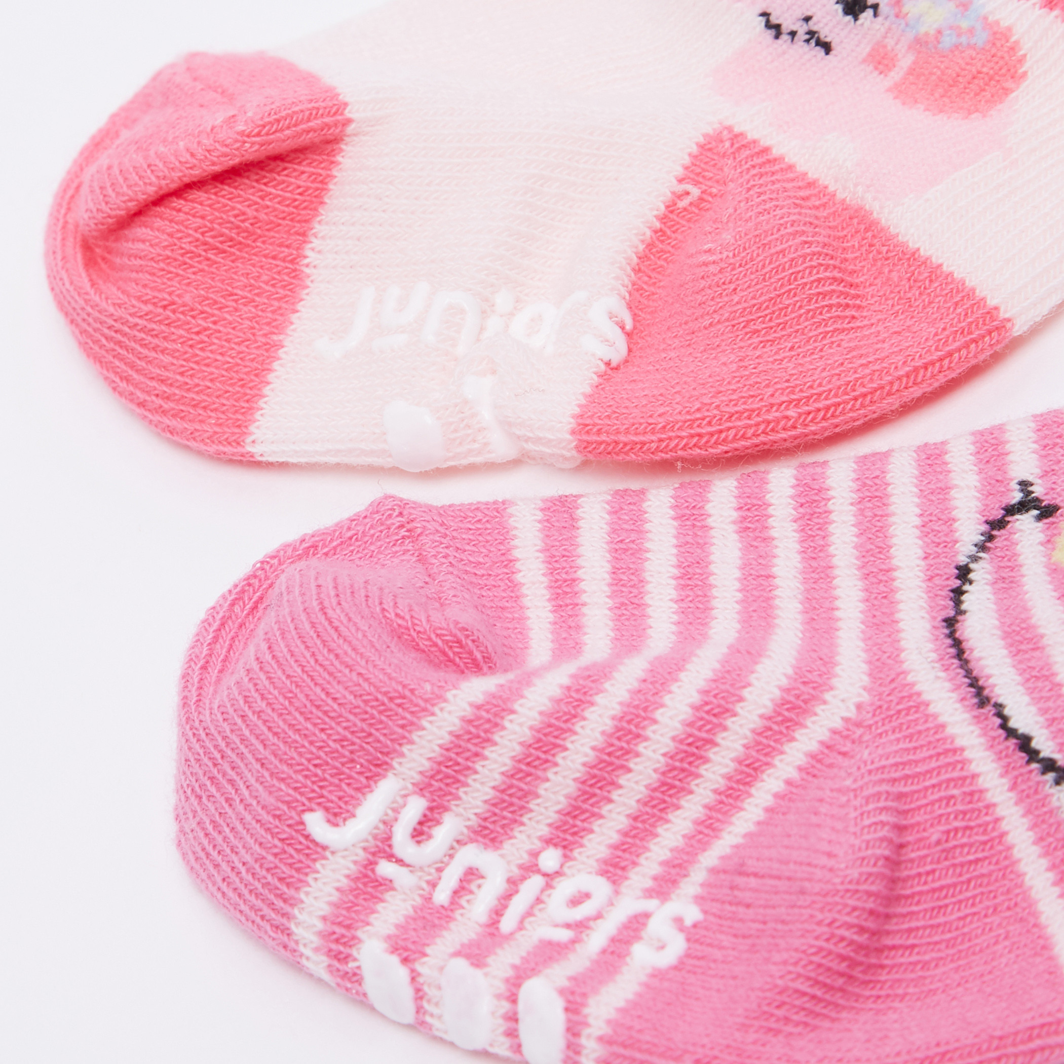 Juniors Printed Socks - Set of 2-baby-girls-accessories-socks-image-3