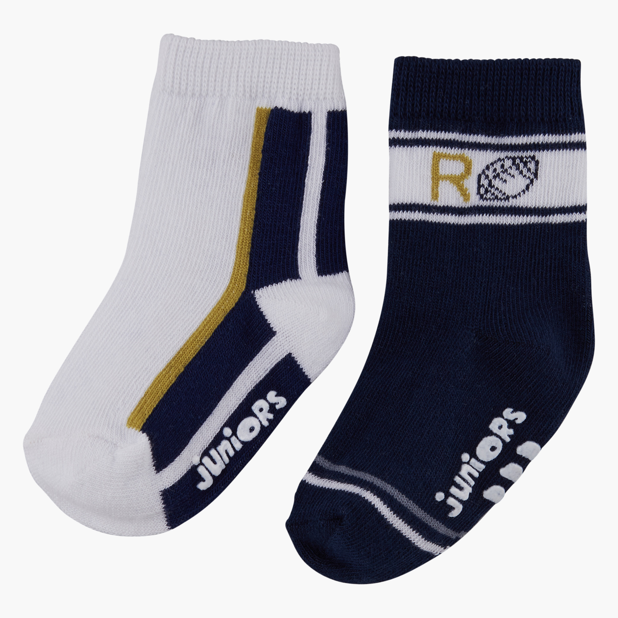 Juniors Printed Socks - Set of 2-baby-boys-accessories-socks-image-1