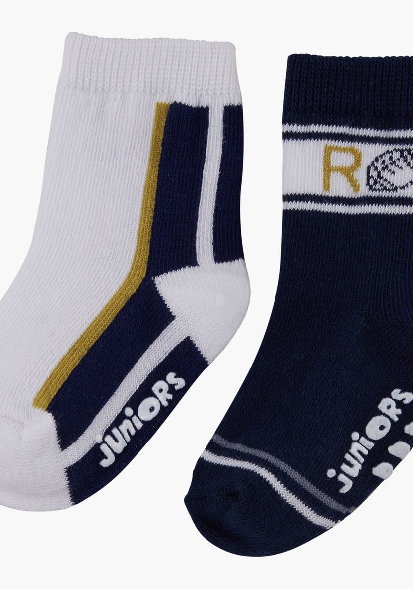 Juniors Printed Socks - Set of 2-Socks-image-0