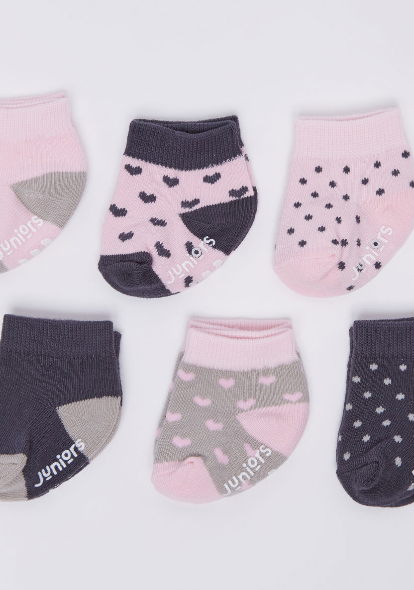 Juniors Printed Socks - Set of 6-Socks-image-0