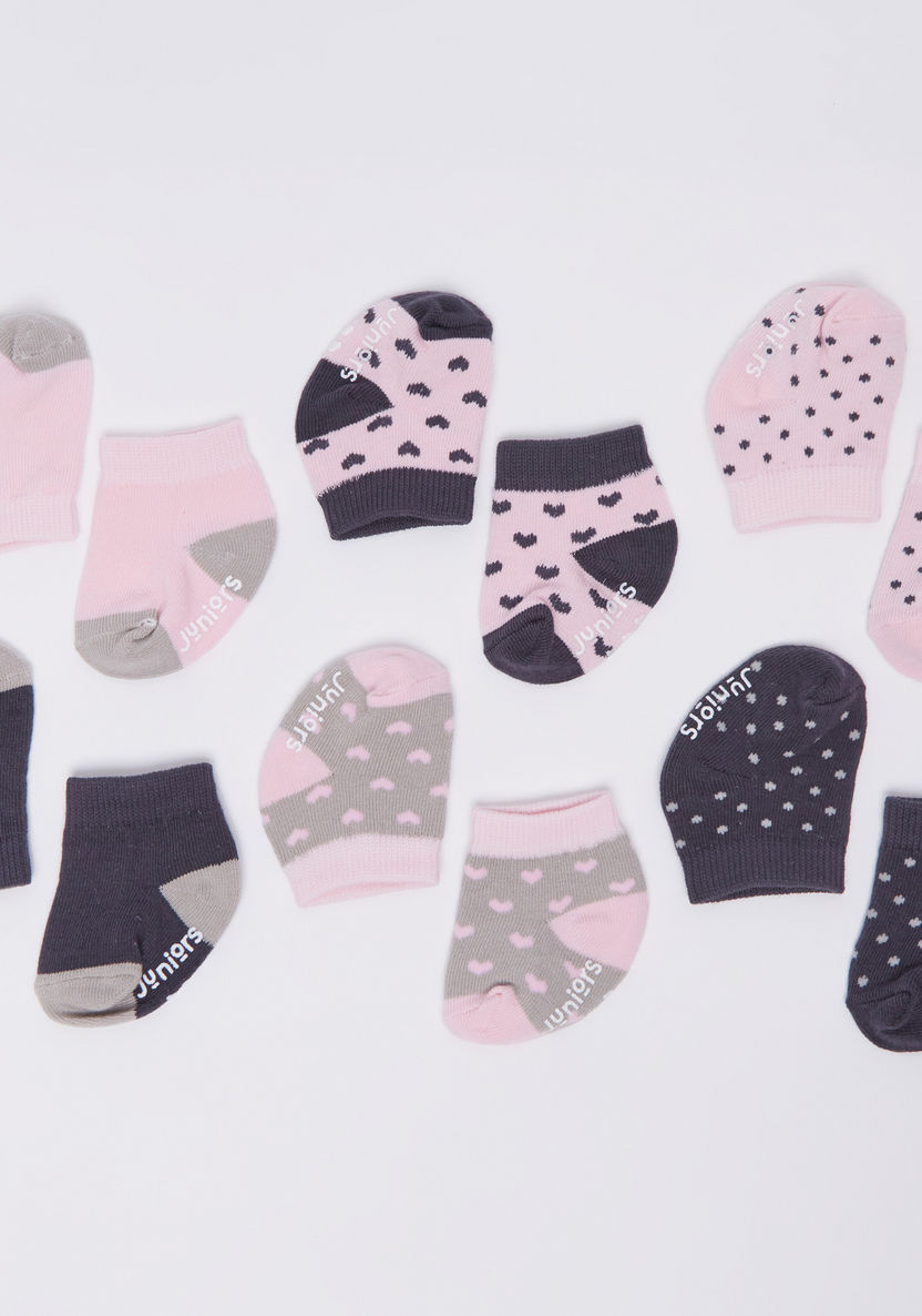 Juniors Printed Socks - Set of 6-Socks-image-1
