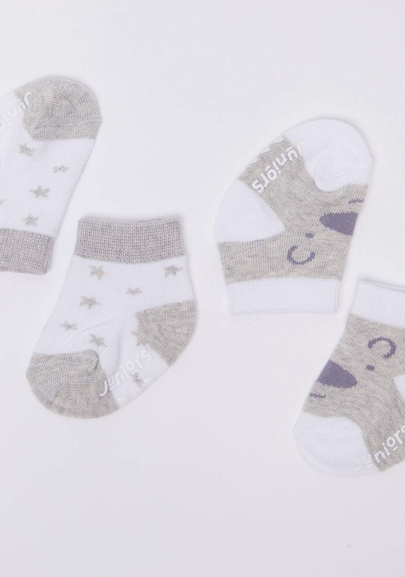 Juniors Printed Socks - Set of 2-Multipacks-image-1