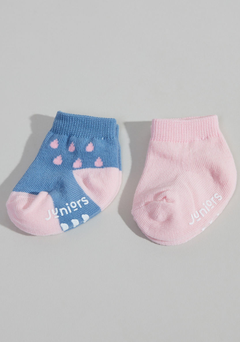 Juniors Infant 2-Piece Printed Ankle Length Socks-Socks-image-0