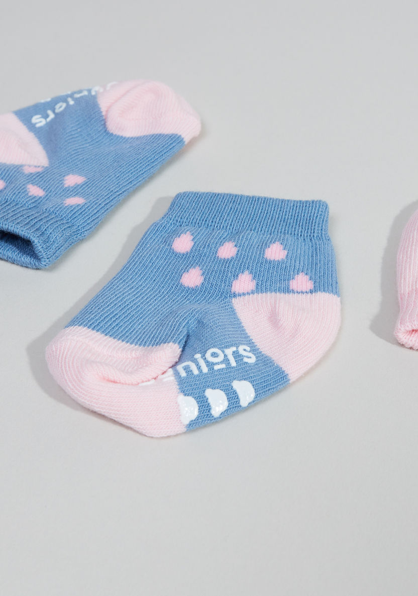 Juniors Infant 2-Piece Printed Ankle Length Socks-Socks-image-2