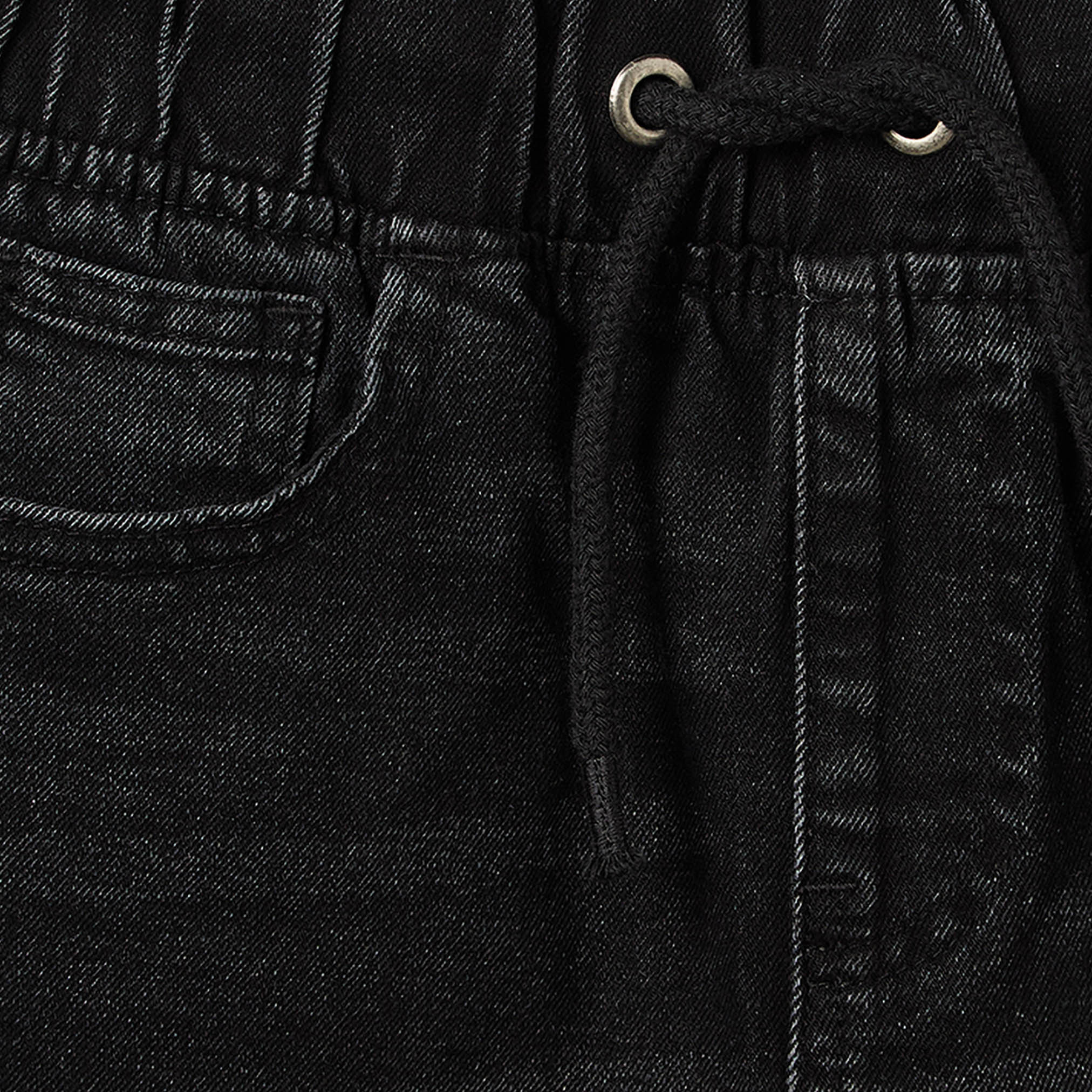 Juniors Drawstring Waistband Jeans with Pockets-boys-clothing-bottoms-jeans-image-4