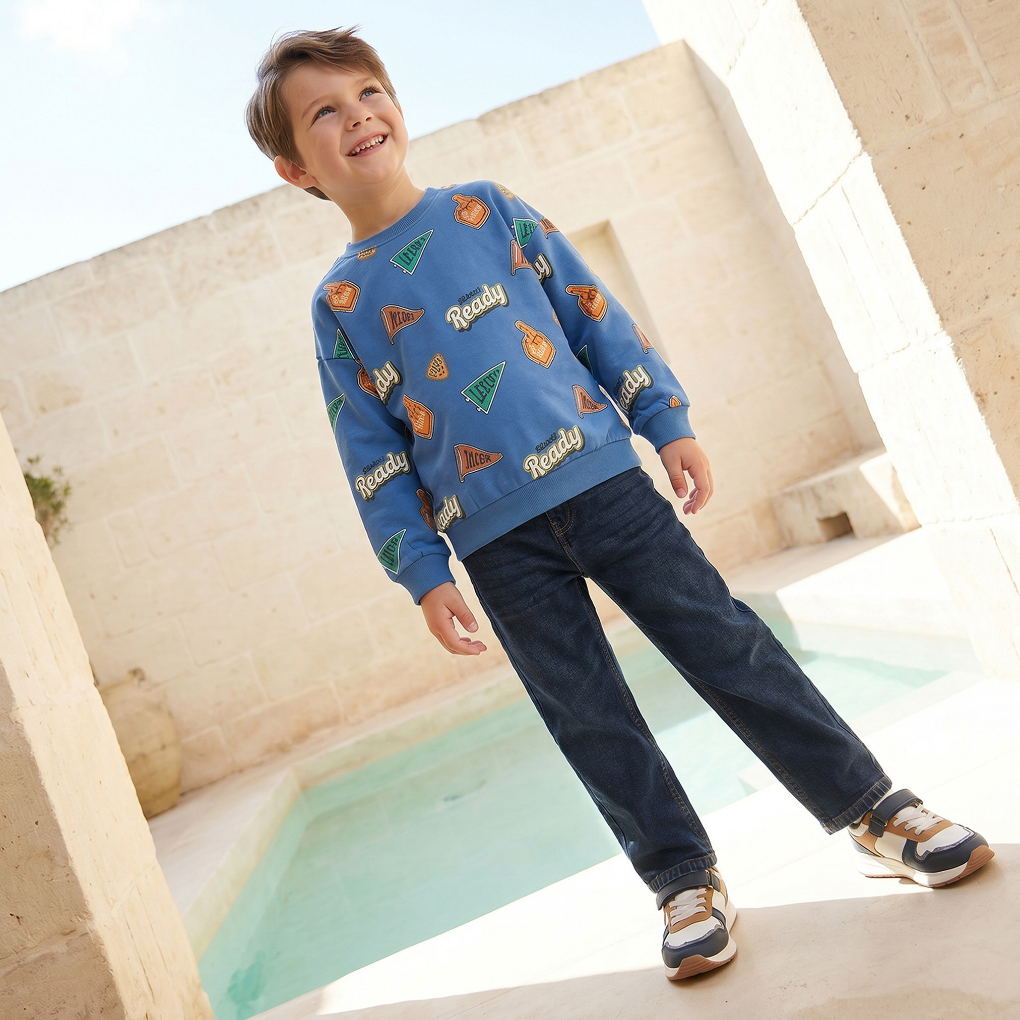 Juniors Jeans with Pockets-boys-clothing-bottoms-jeans-image-5