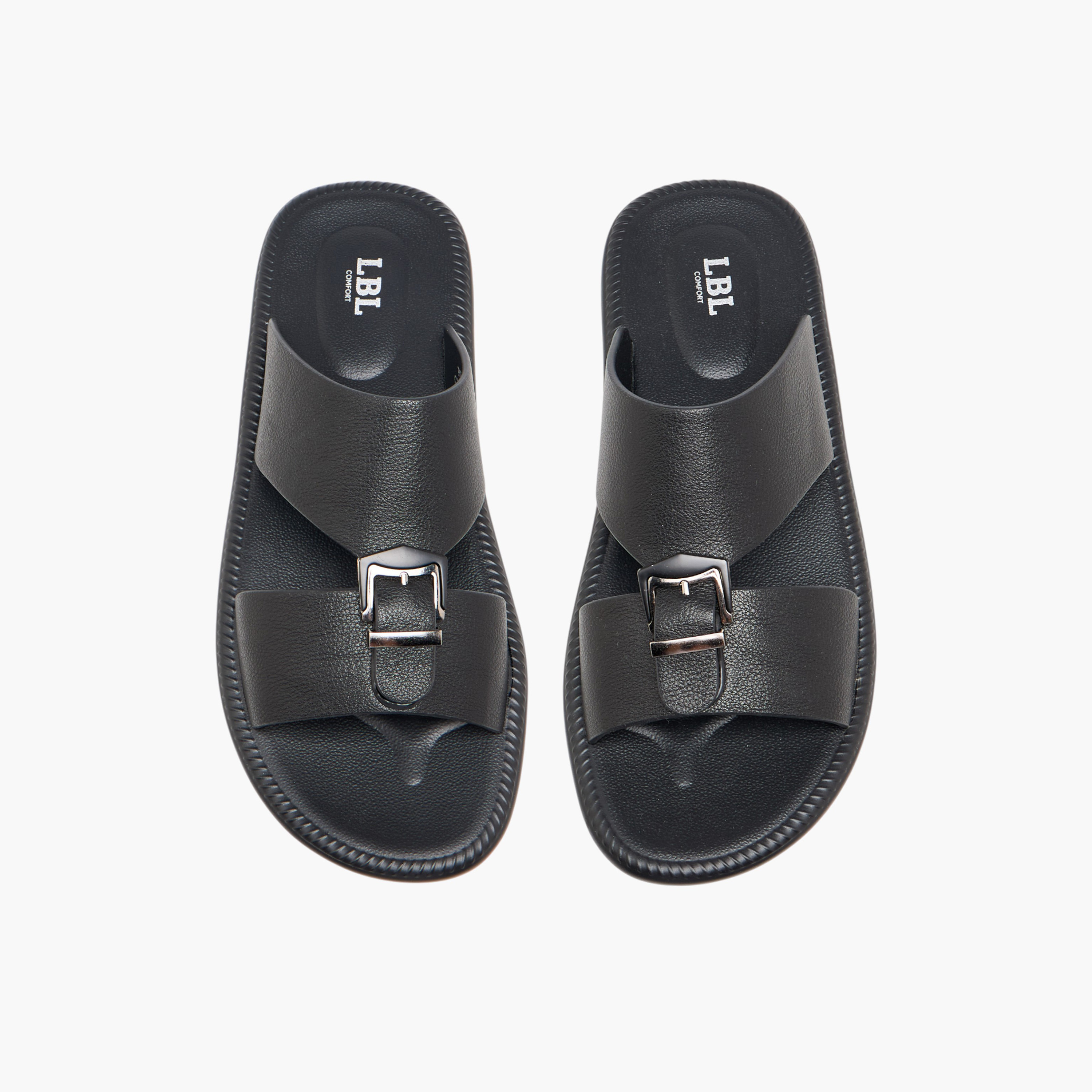 LBL by Shoexpress Men Buckle Detail Arabic Sandals-men-shoes-sandals-image-1