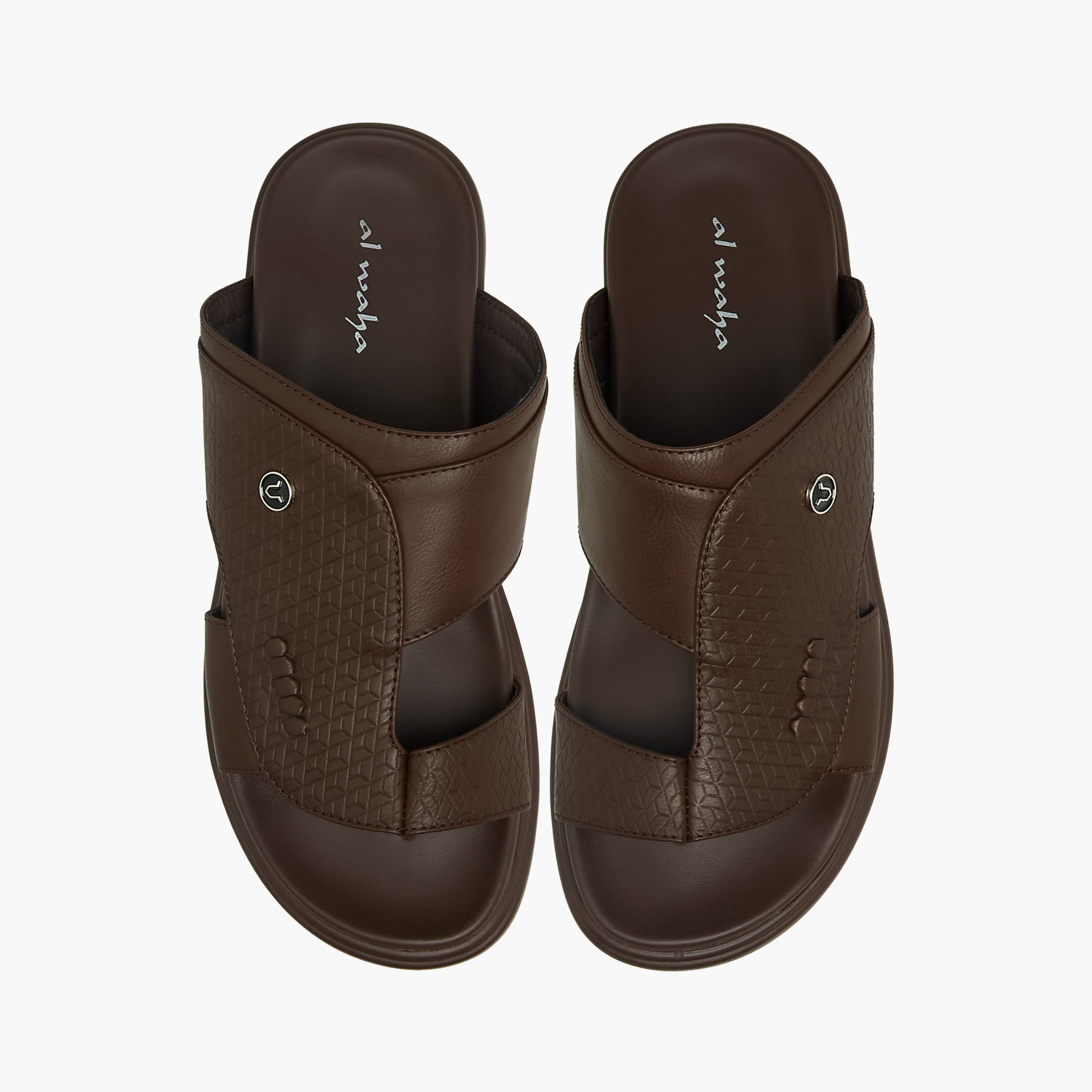 Al Waha Men Slip-On Arabic Sandals-men-shoes-sandals-image-1