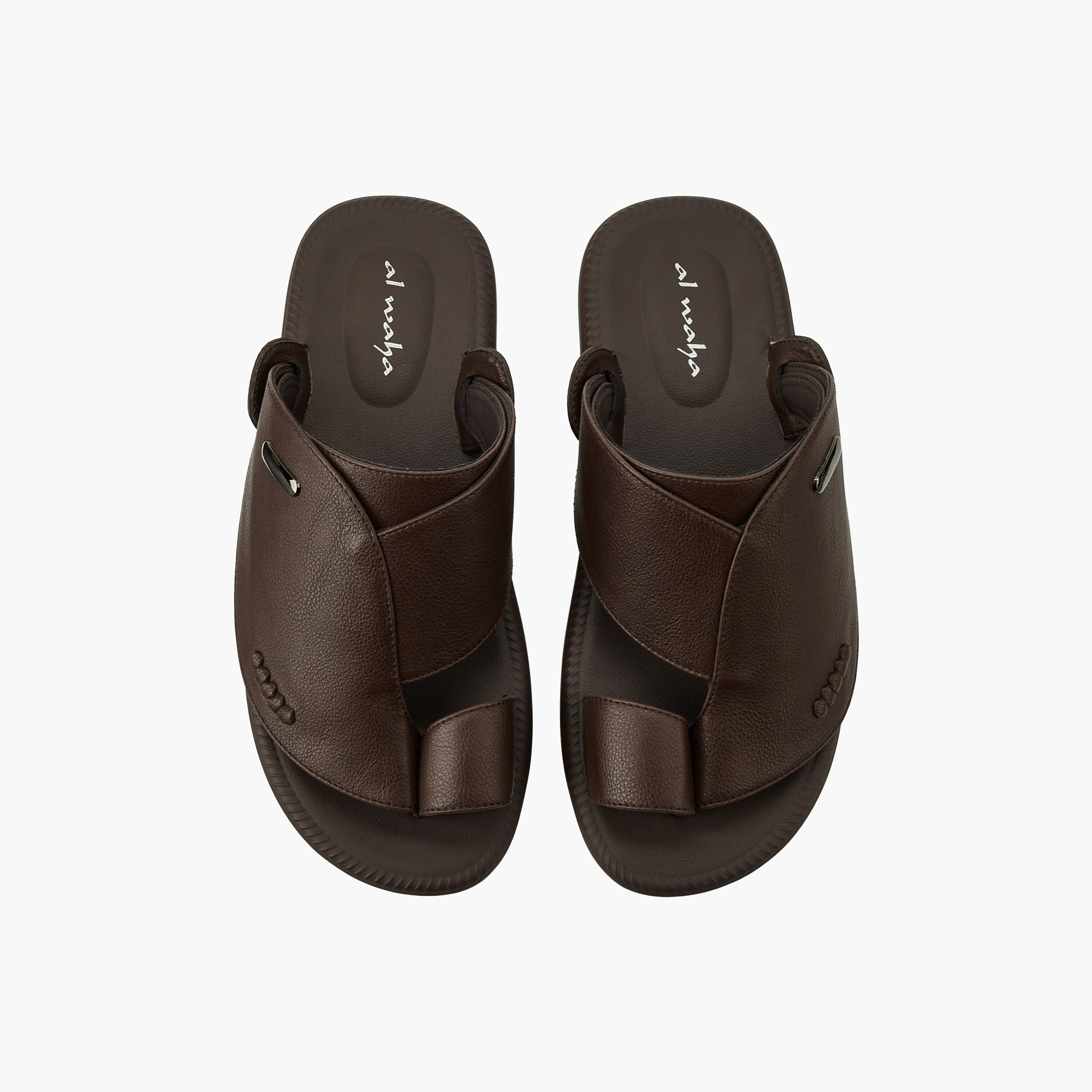 Al Waha Men Slip-On Arabic Sandals-men-shoes-sandals-image-1