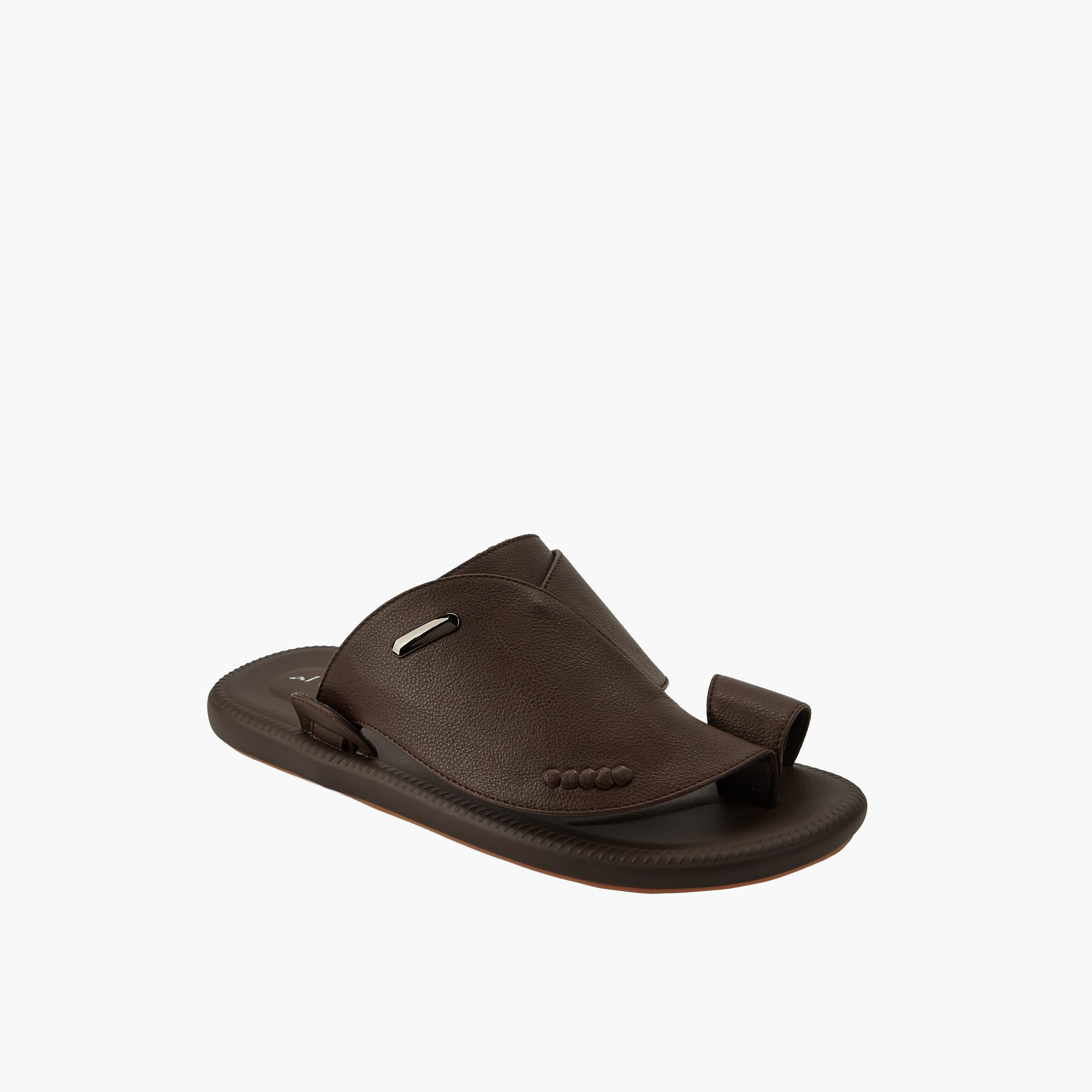 Al Waha Men Slip-On Arabic Sandals-men-shoes-sandals-image-2