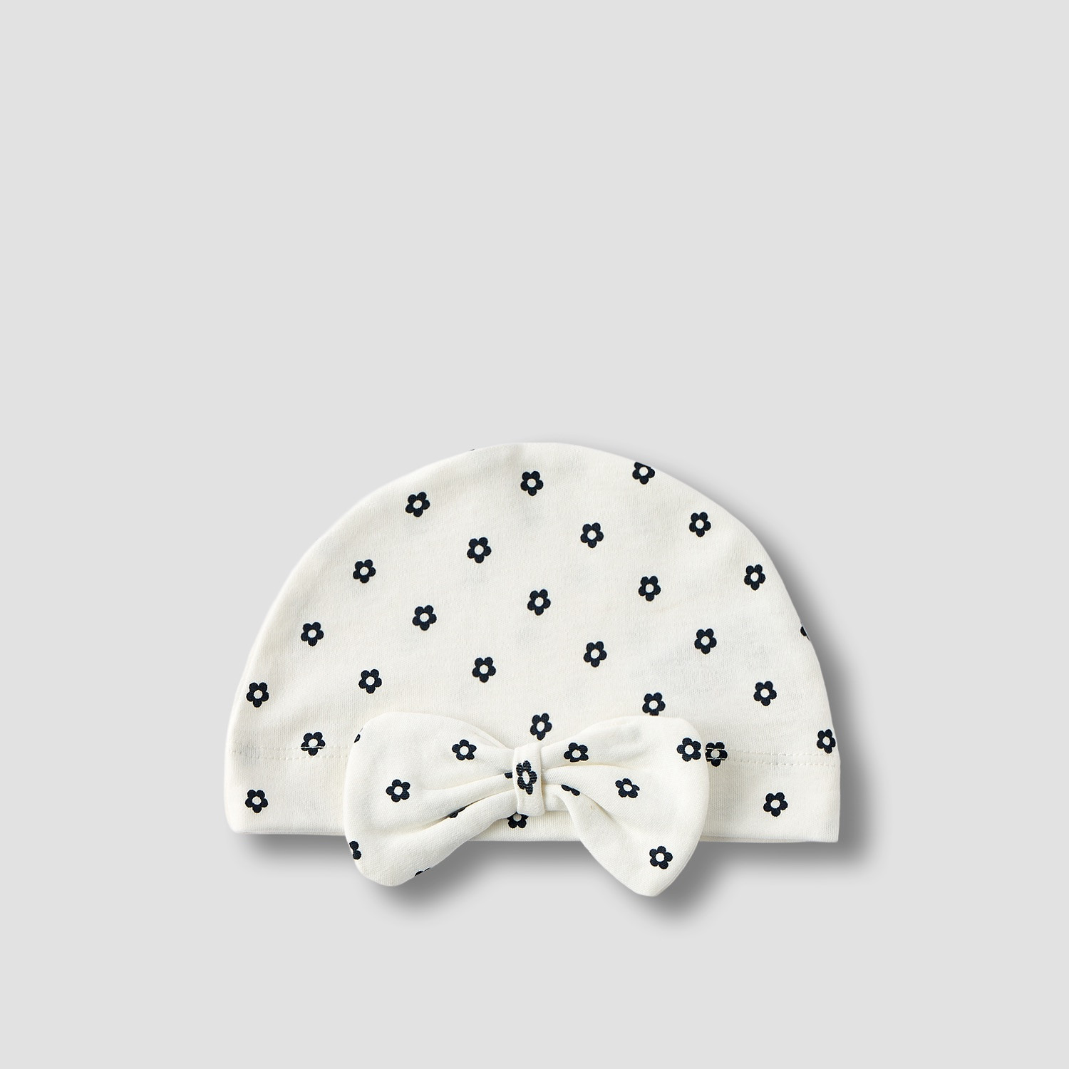 Juniors Cap with Floral Print-baby-girls-accessories-caps-image-1