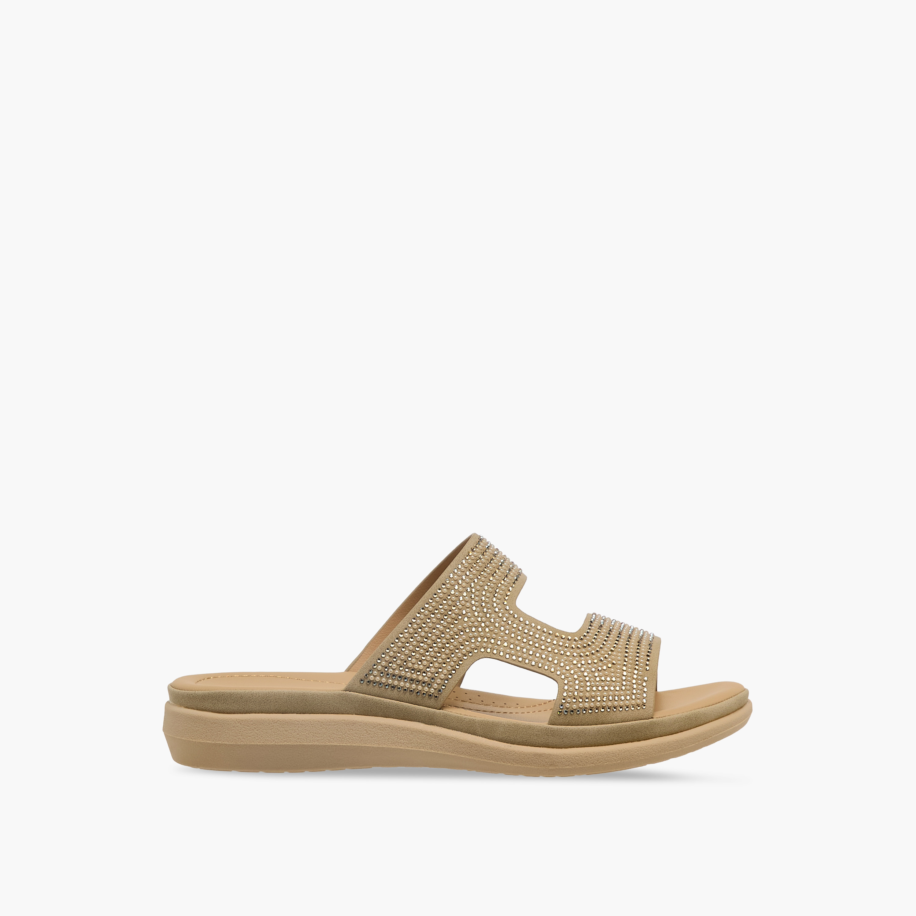 Le Confort Embellished Slip-On Comfort Slide Sandals-women-shoes-flats-sandals-image-3