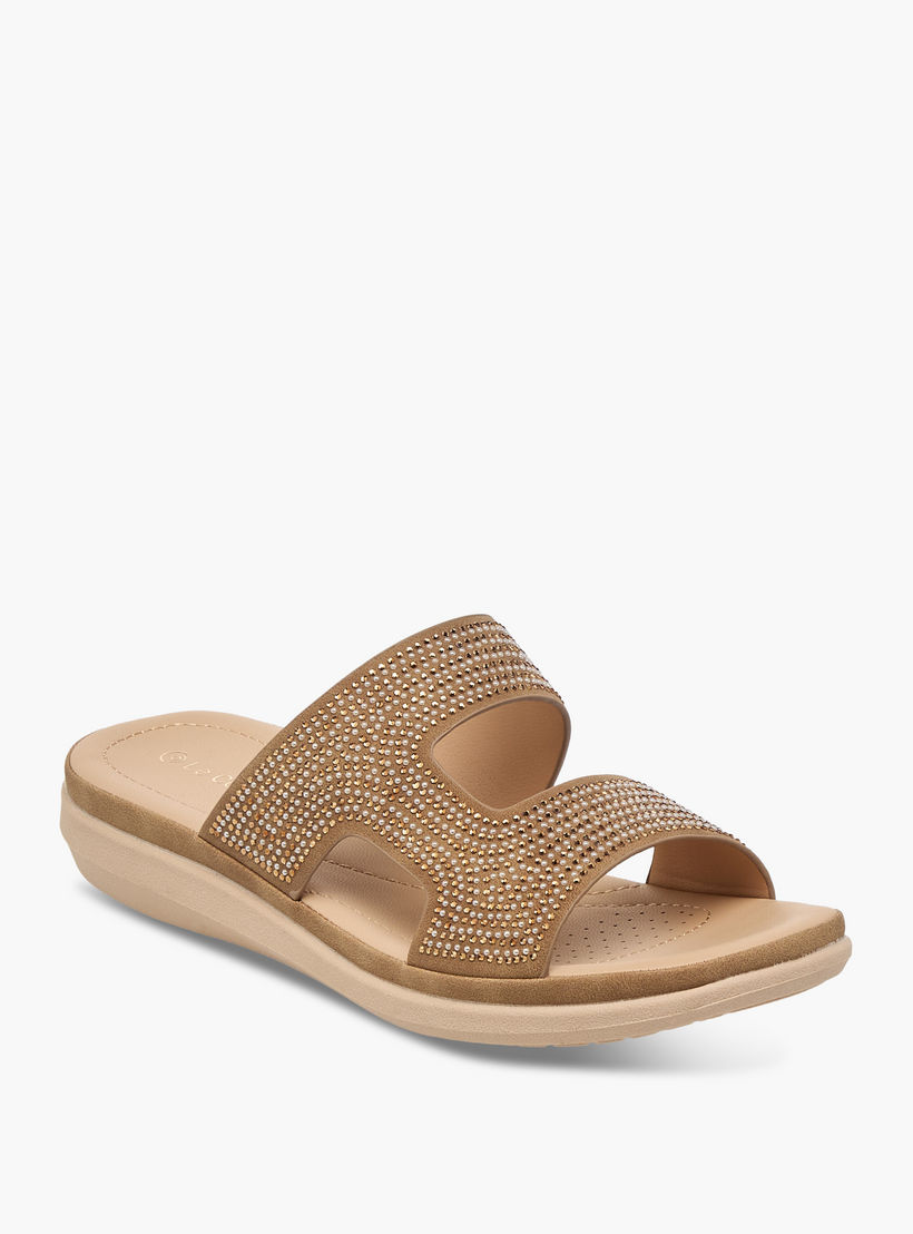 صندل خفيف مريح سهل الارتداء مطرز من لو كونفورت-women-shoes-flats-sandals-image-2