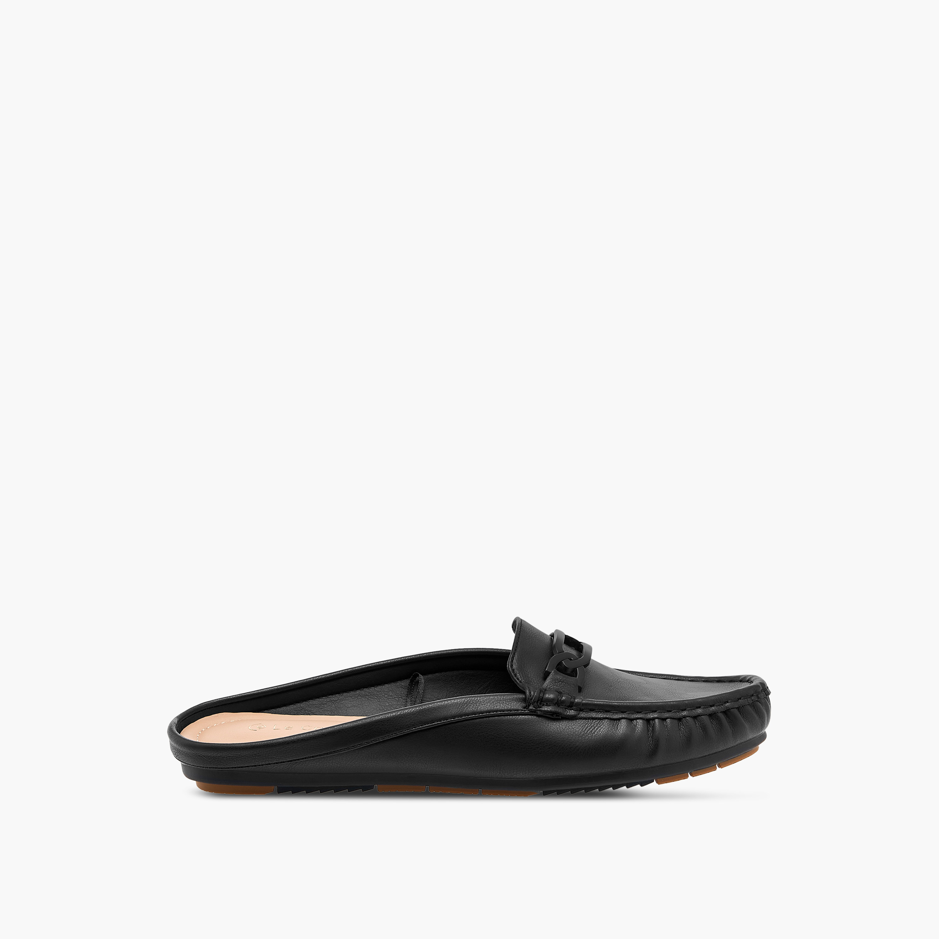 حذاء ميول مريح سهل الارتداء بزينة معدنية من لو كونفورت-women-shoes-flats-mules-image-9