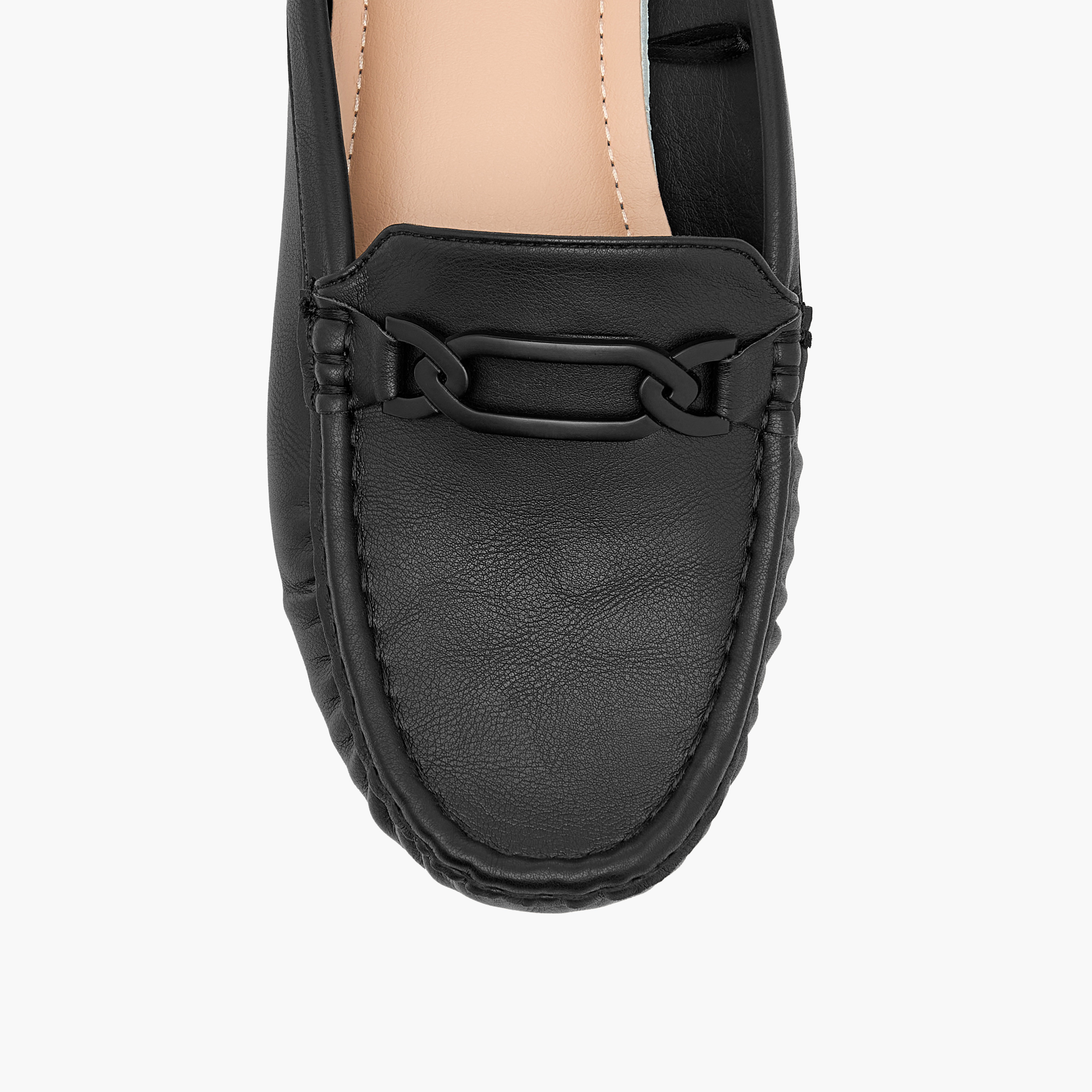 حذاء ميول مريح سهل الارتداء بزينة معدنية من لو كونفورت-women-shoes-flats-mules-image-10