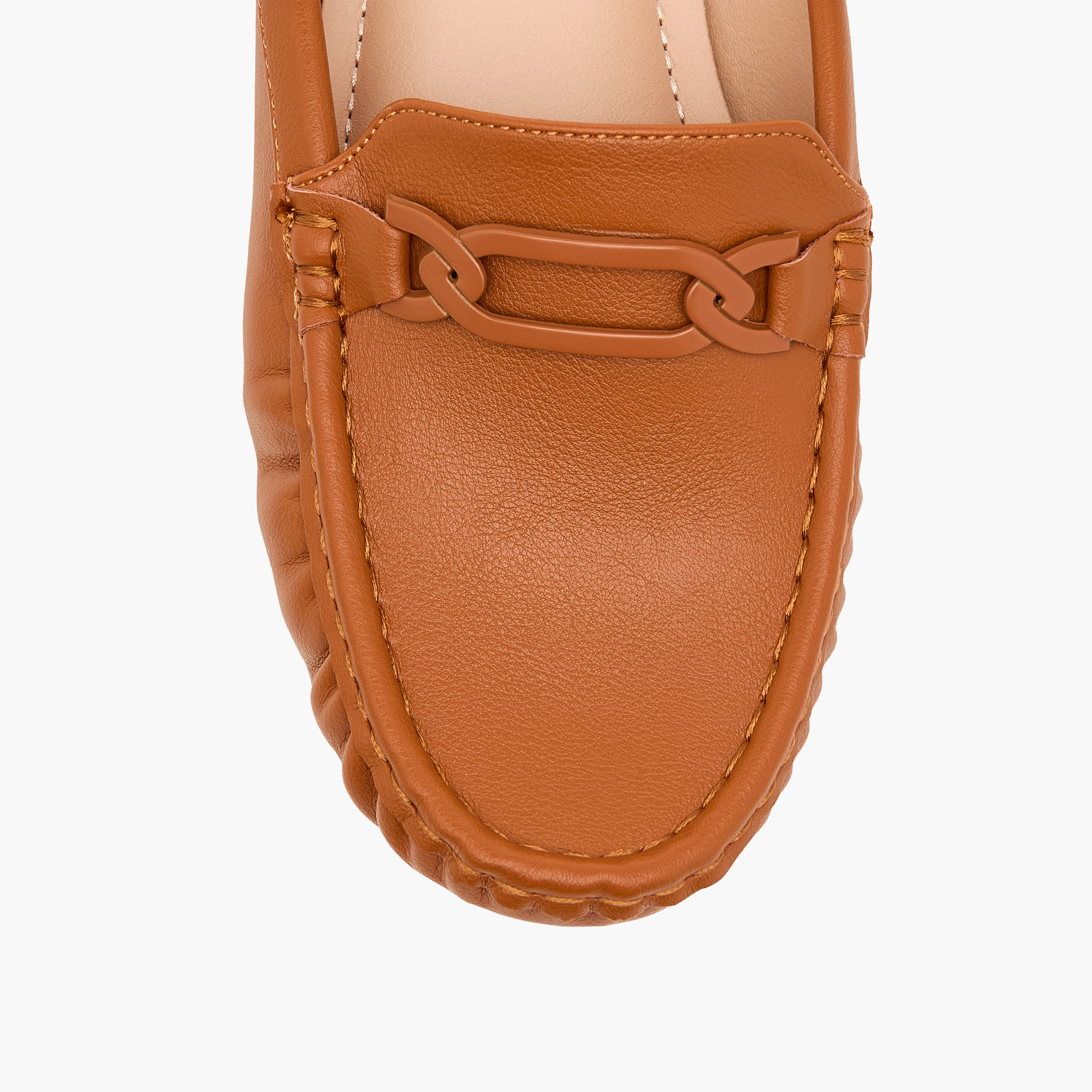 حذاء ميول مريح سهل الارتداء بزينة معدنية من لو كونفورت-women-shoes-flats-mules-image-4