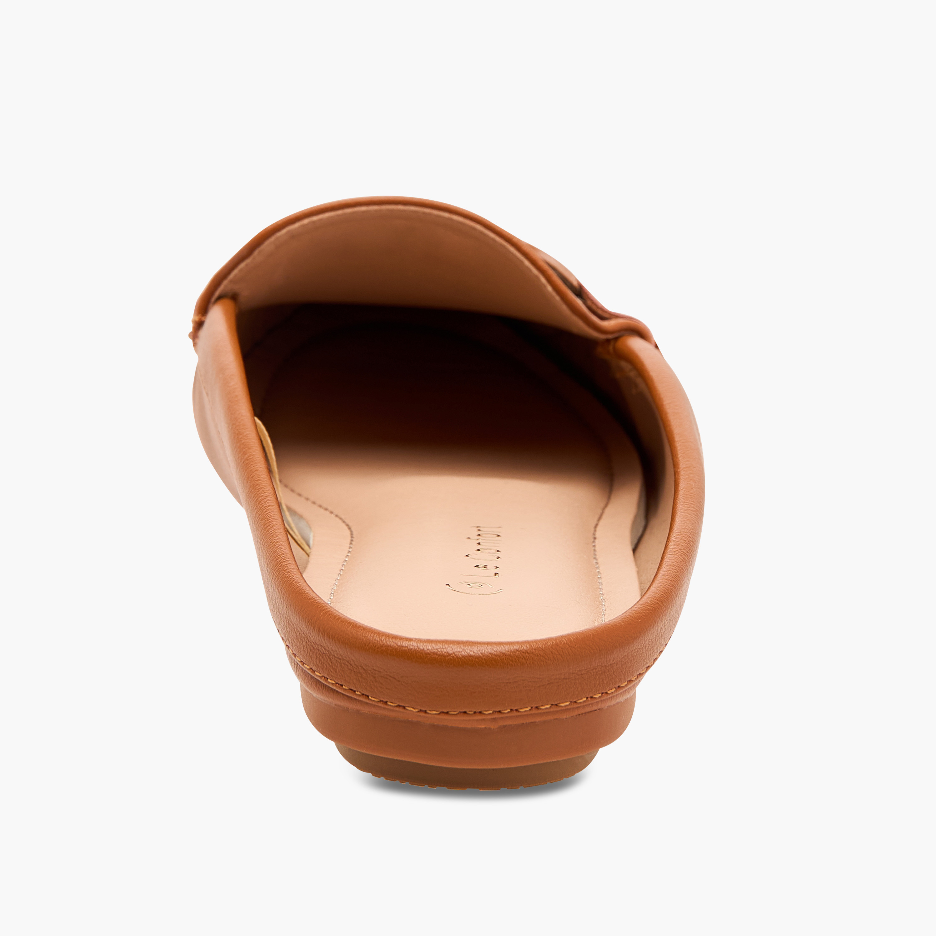 حذاء ميول مريح سهل الارتداء بزينة معدنية من لو كونفورت-women-shoes-flats-mules-image-5