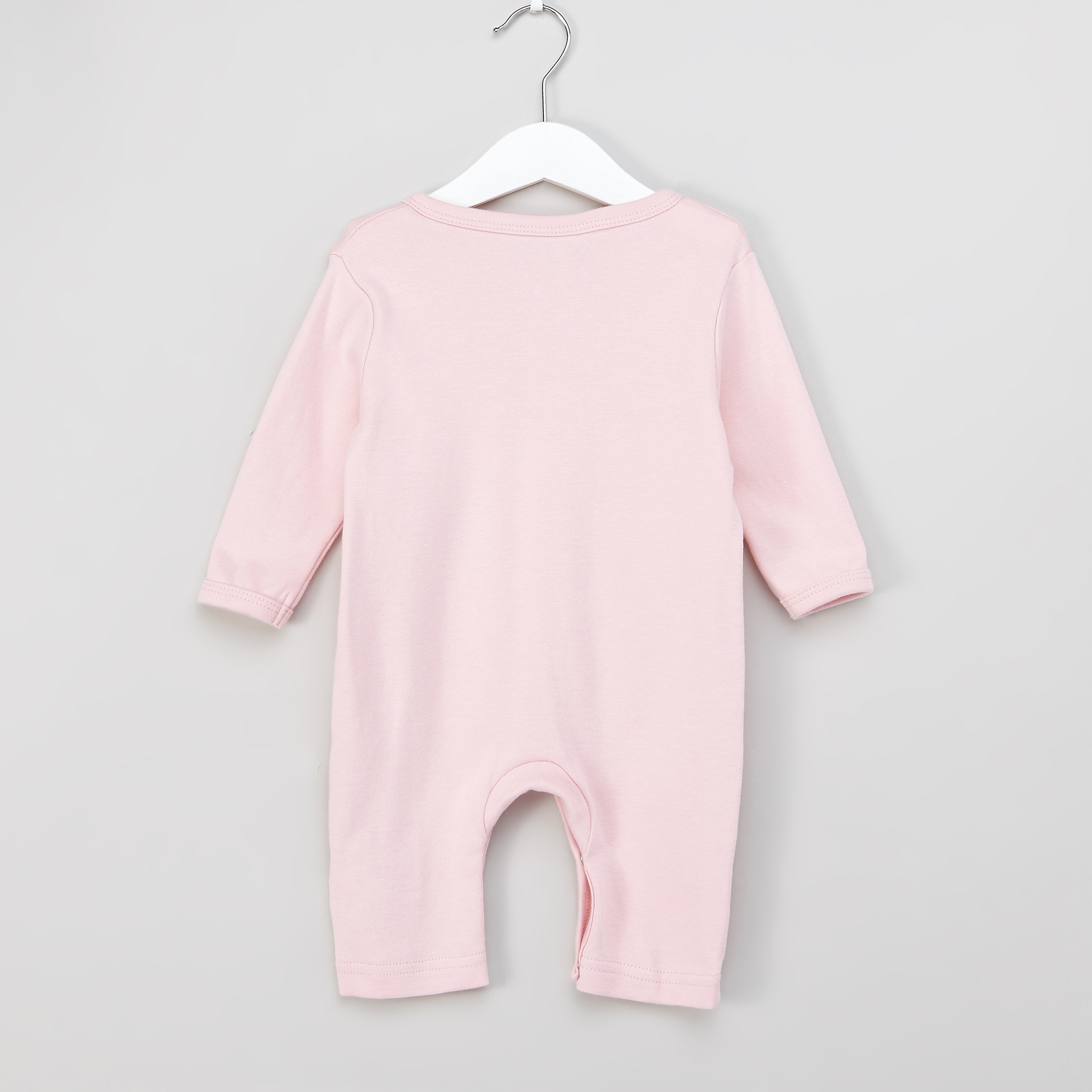 Juniors Printed Sleepsuit with Long Sleeves - Set of 3-baby-girls-clothing-nightwear-sleepsuits-image-6