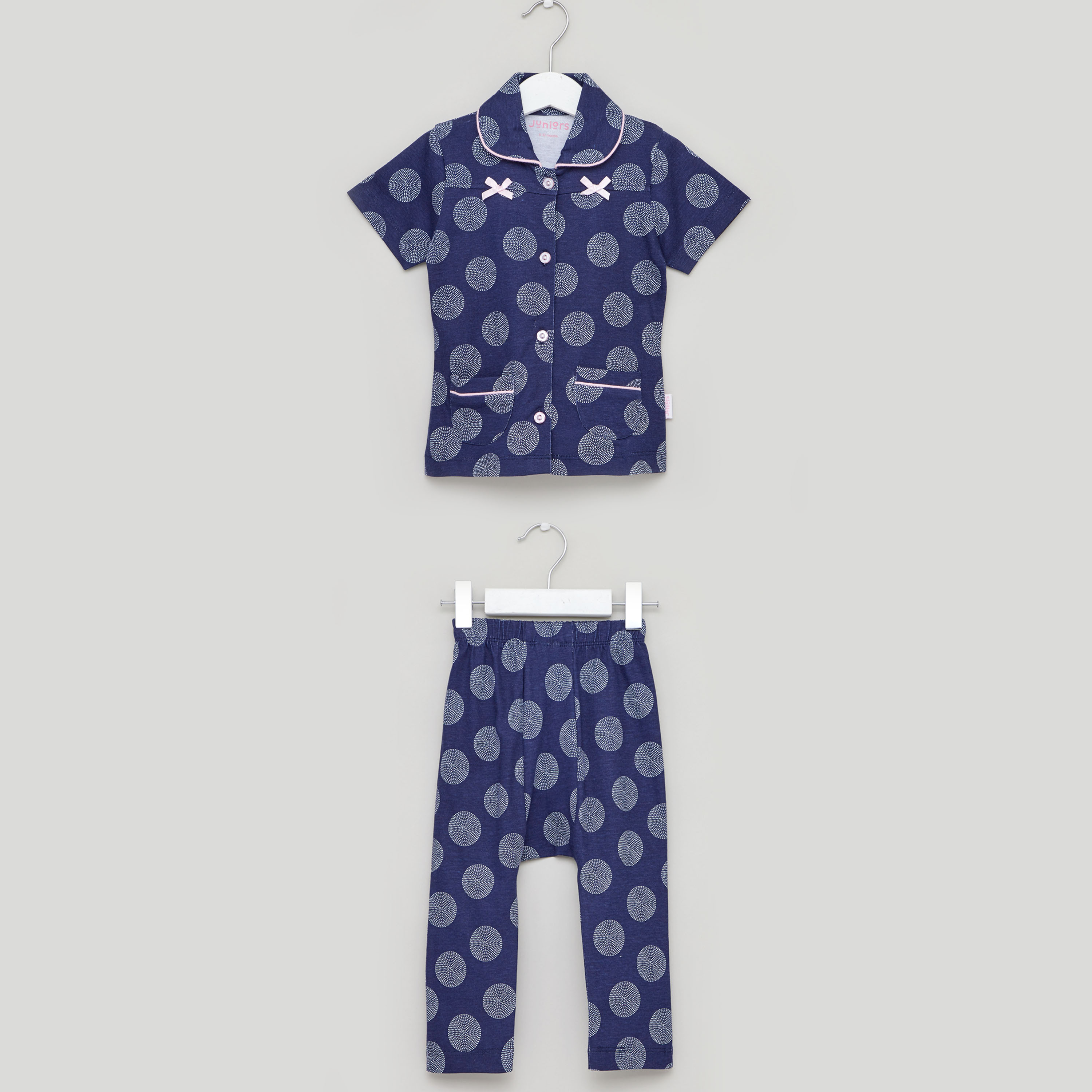 طقم بنطلون بيجاما وقميص بطبعات من جونيورز-baby-boys-clothing-nightwear-pyjamasets-image-1