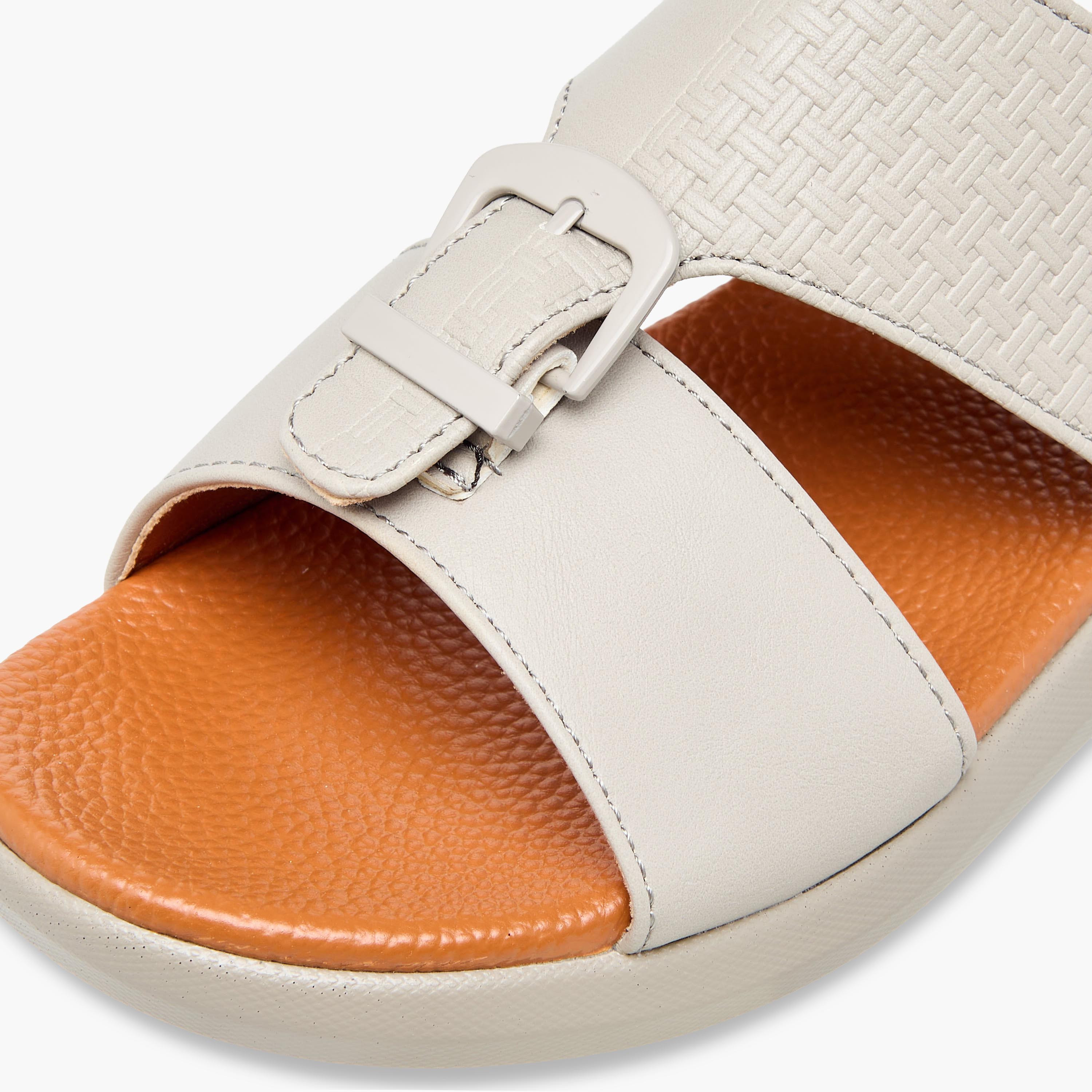 Al Waha Boys Panelled Arabic Sandals-boys-shoes-sandals-image-4