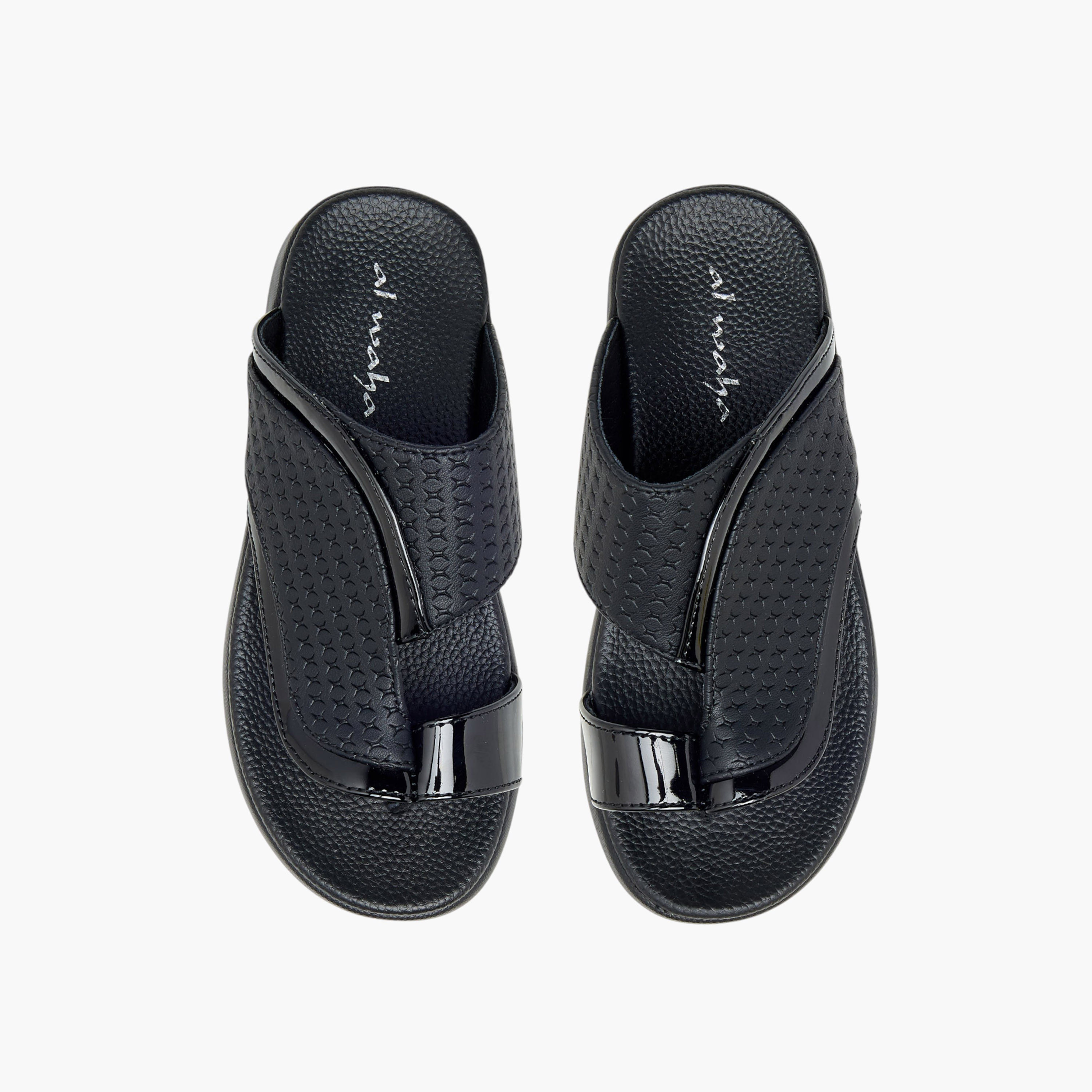 Al Waha Boys Toe Loop Detail Arabic Sandals-boys-shoes-sandals-image-1