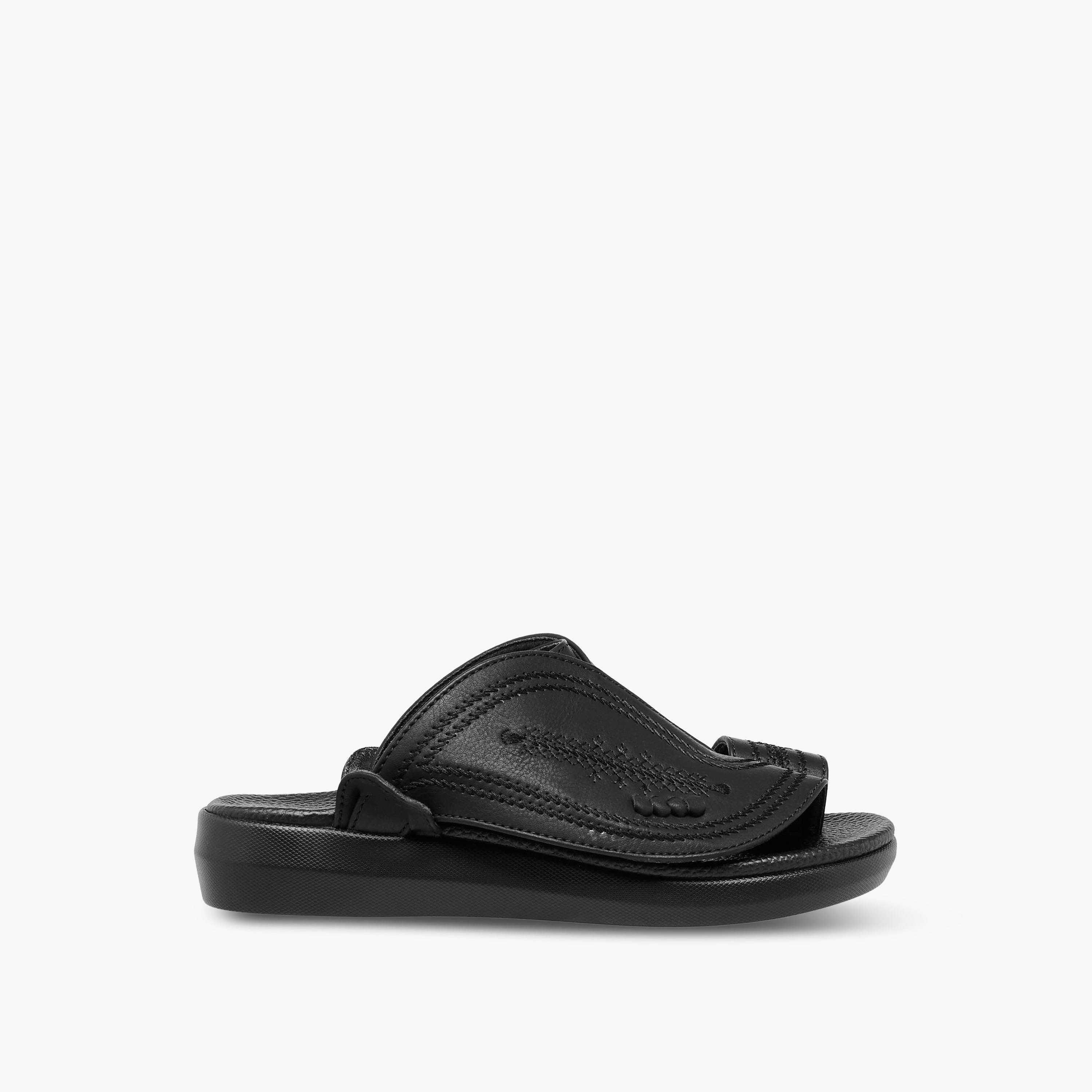 Embossed Slip-On Sandals-boys-shoes-sandals-image-3